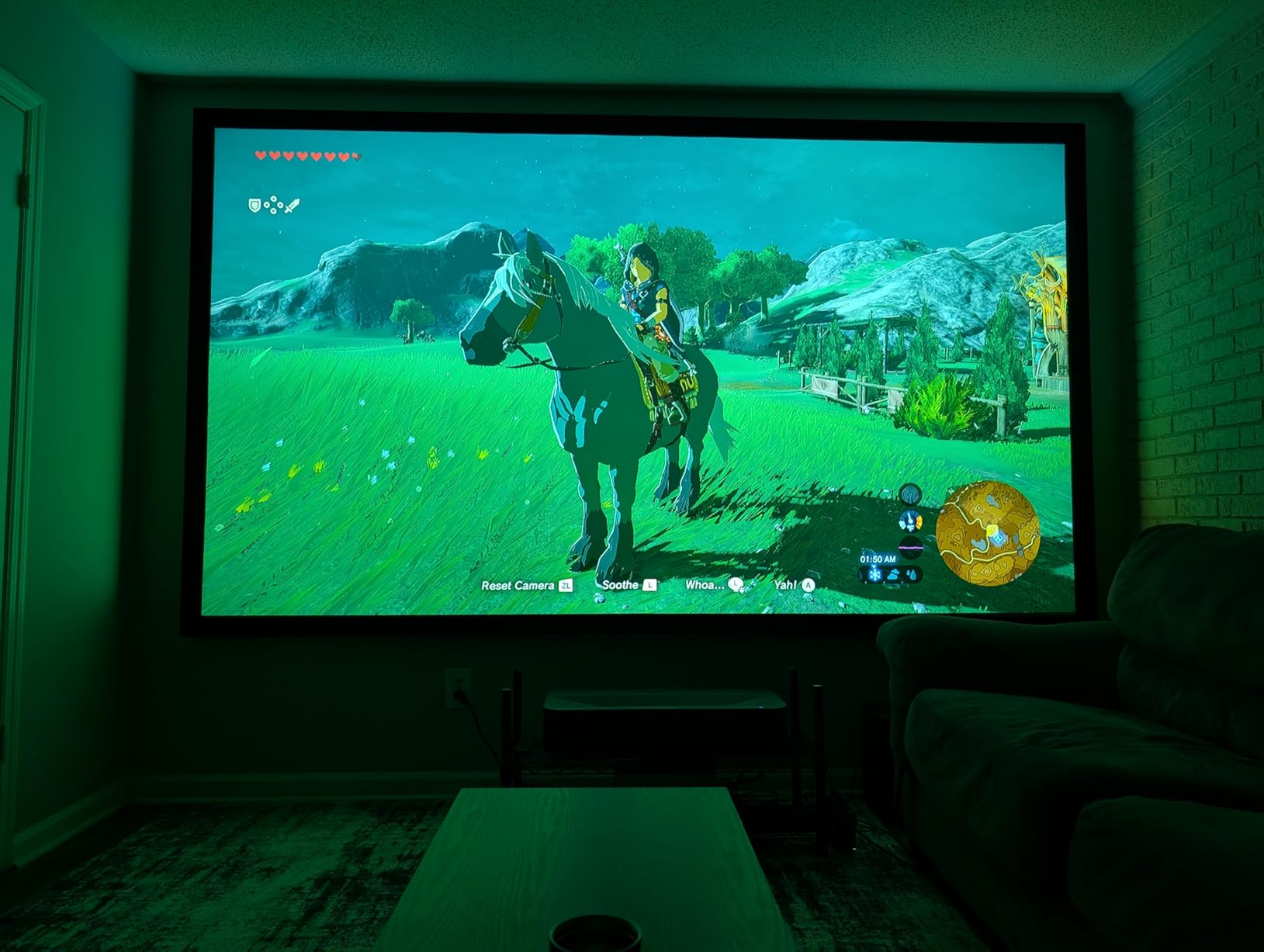 Epson EpiqVision LS800 4K PRO-UHD Ultra Short Throw Laser Projector customer photo 1