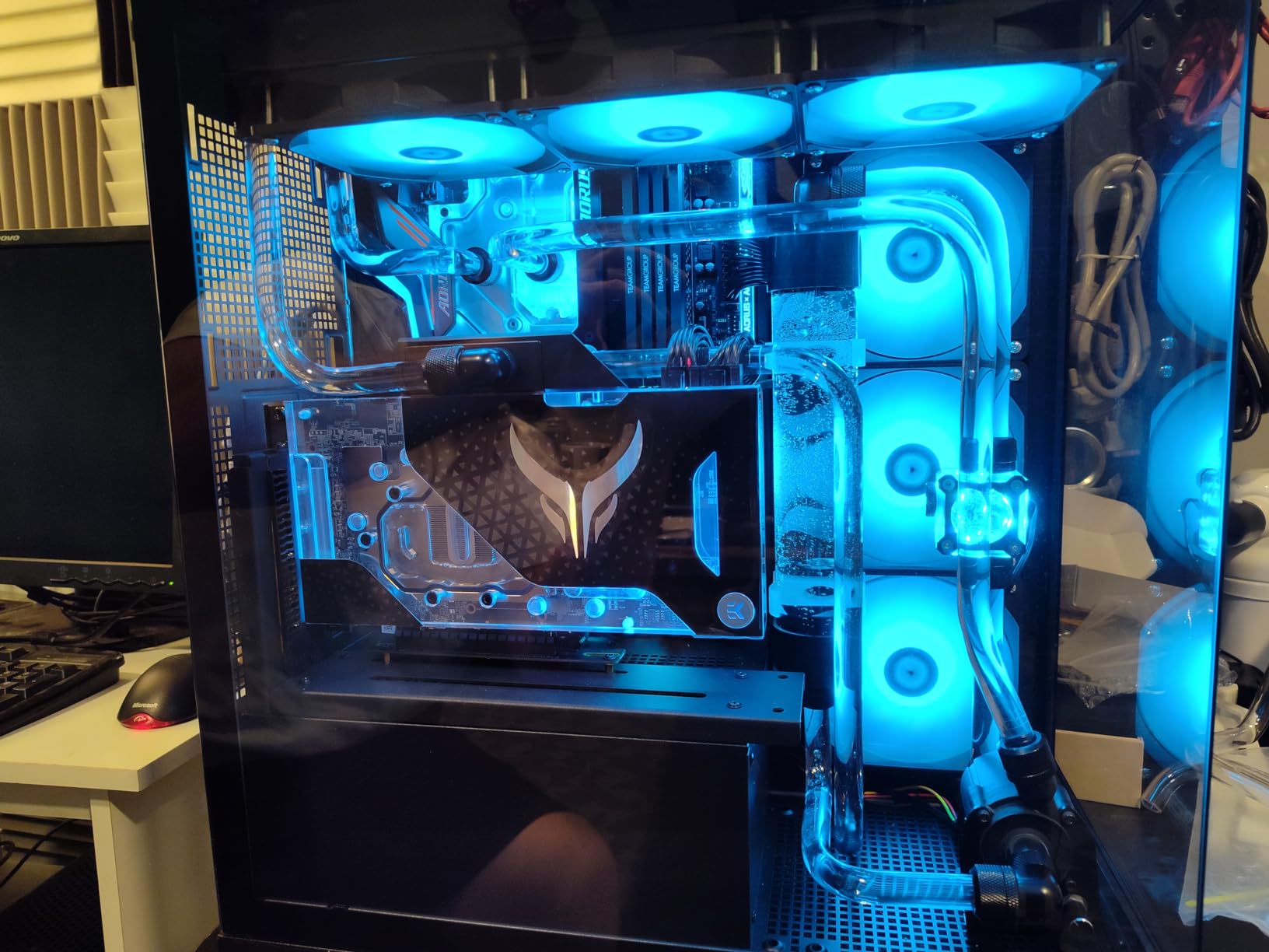 Thermalright TL-C12C X3 CPU Fan 120mm Case Cooler Fan, 4pin PWM Silent Computer Fan with S-FDB Bearing Included, up to 1550RPM Cooling （3 Quantities） customer photo 2