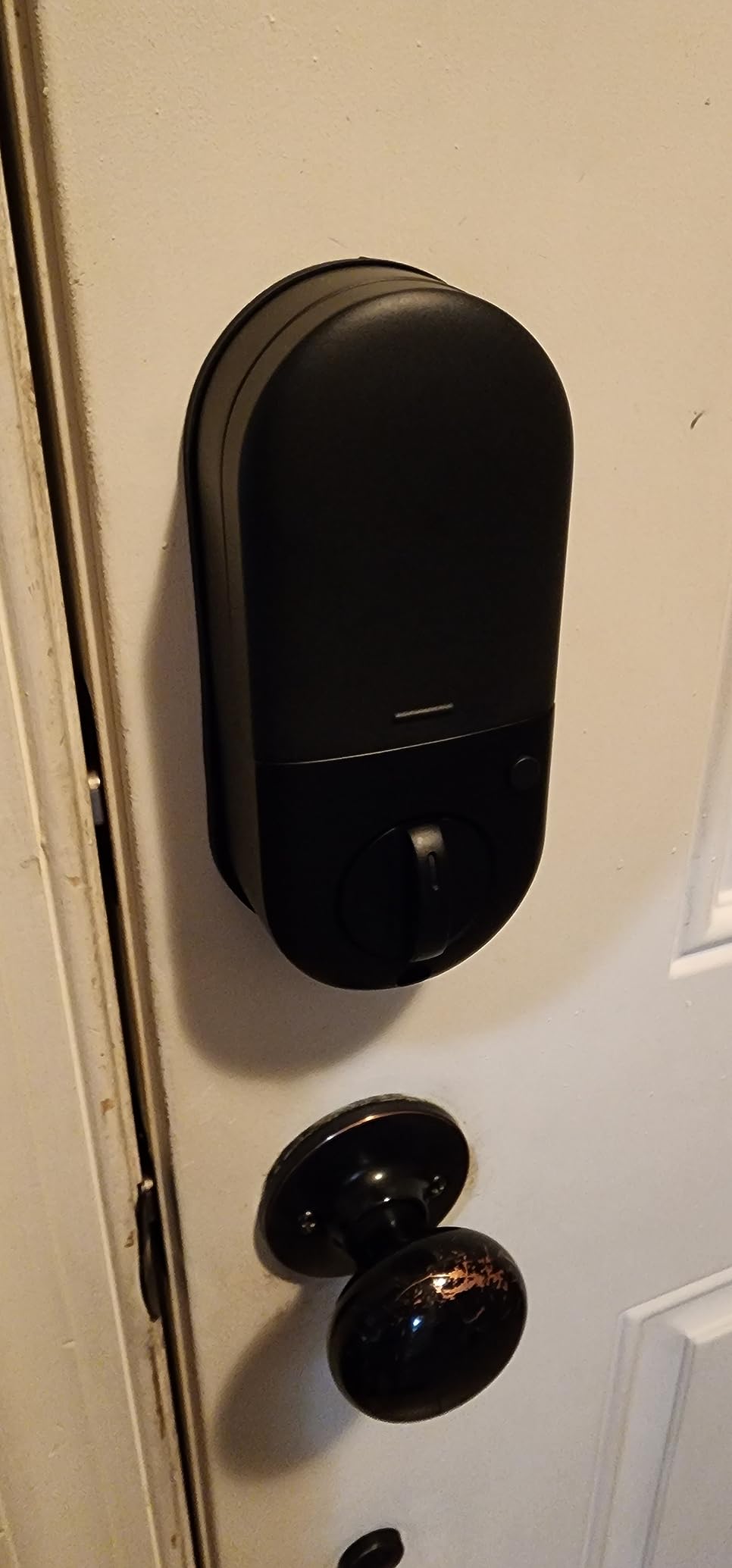 Veise RZ07 Fingerprint Smart Door Lock Deadbolt, App Control, Matte Black customer photo 1