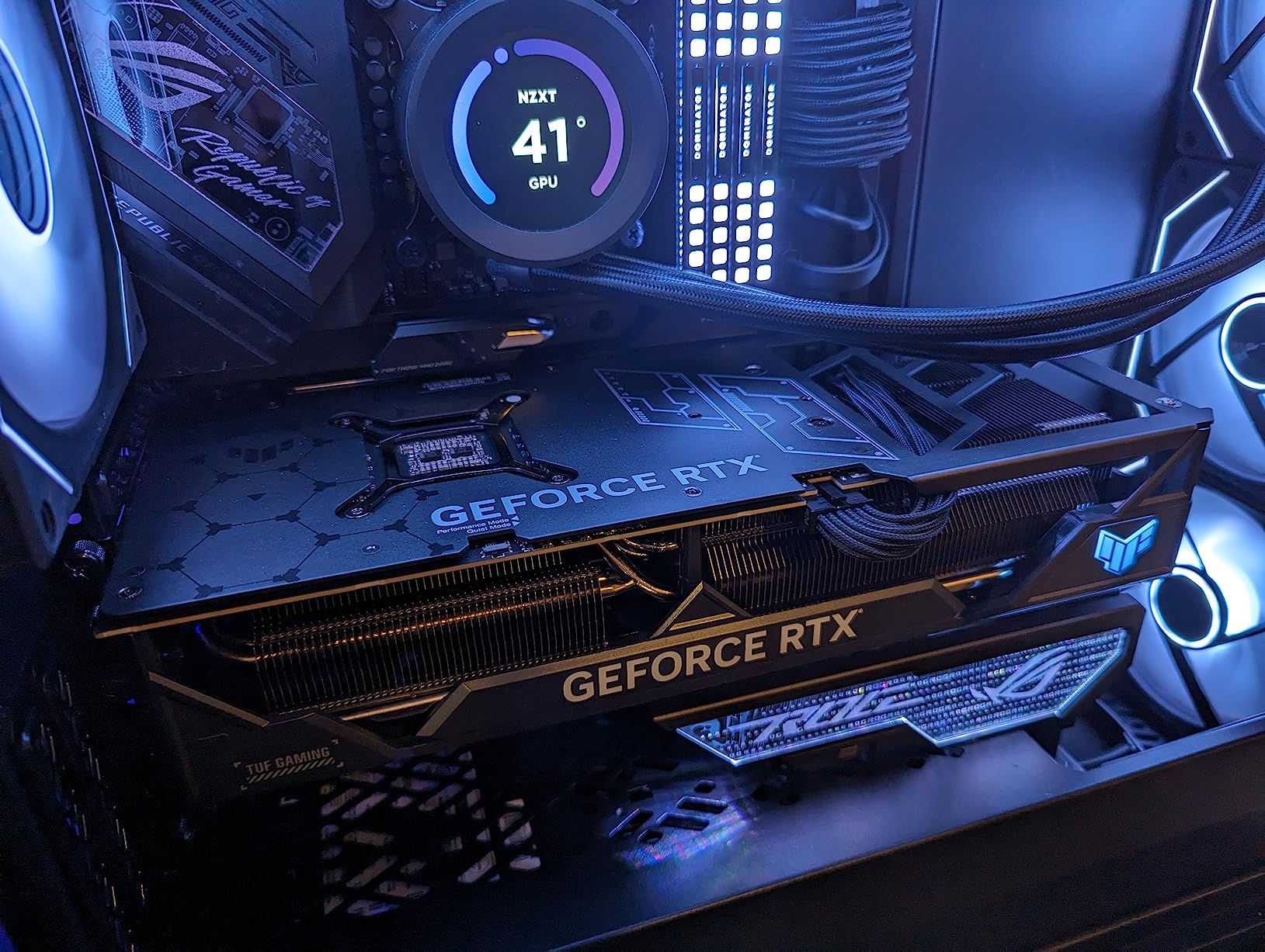 ASUS TUF Gaming GeForce RTX 4080 OC Edition Graphics Card (PCIe 4.0, 16GB GDDR6X, HDMI 2.1a, DisplayPort 1.4a), 3 Year Warranty customer photo 1