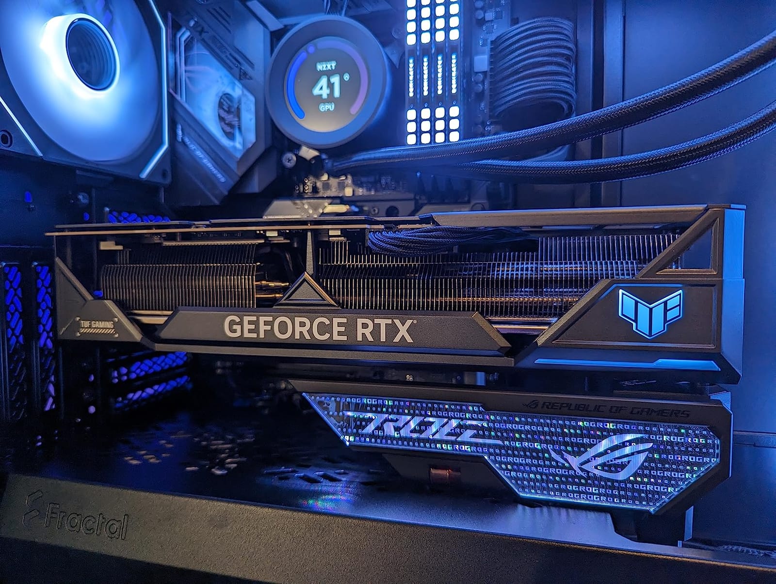 ASUS TUF Gaming GeForce RTX 4080 OC Edition Graphics Card (PCIe 4.0, 16GB GDDR6X, HDMI 2.1a, DisplayPort 1.4a), 3 Year Warranty customer photo 2