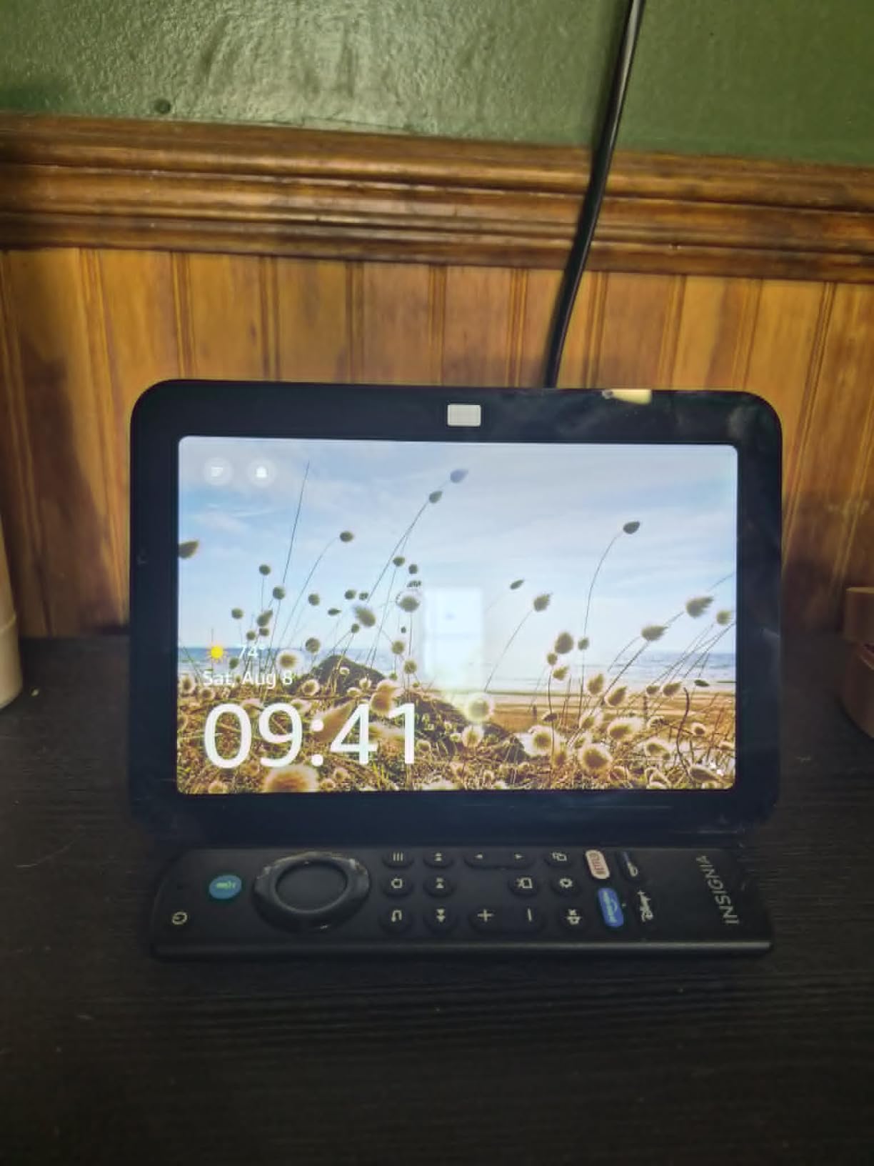 Like-New Amazon Echo Show 8, With Spatial Audio, Smart Home Hub, ideal for open living spaces, Designed for Alexa+, Charcoal customer photo 1