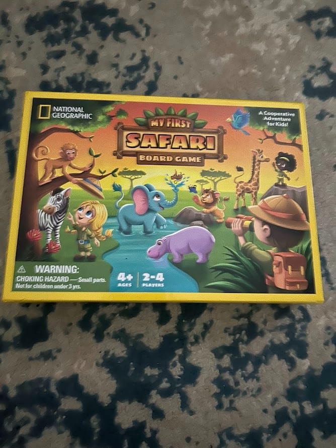 National Geographic My First Safari Cooperative Board Game for Kids customer photo 1