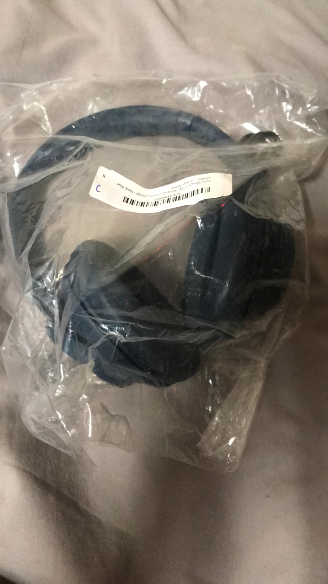 Sony WH-CH720NL Noise Canceling Wireless Bluetooth Headphones - Built-in Microphone - up to 35 Hours Battery Life and Quick Charge - Navy Blue customer photo 2