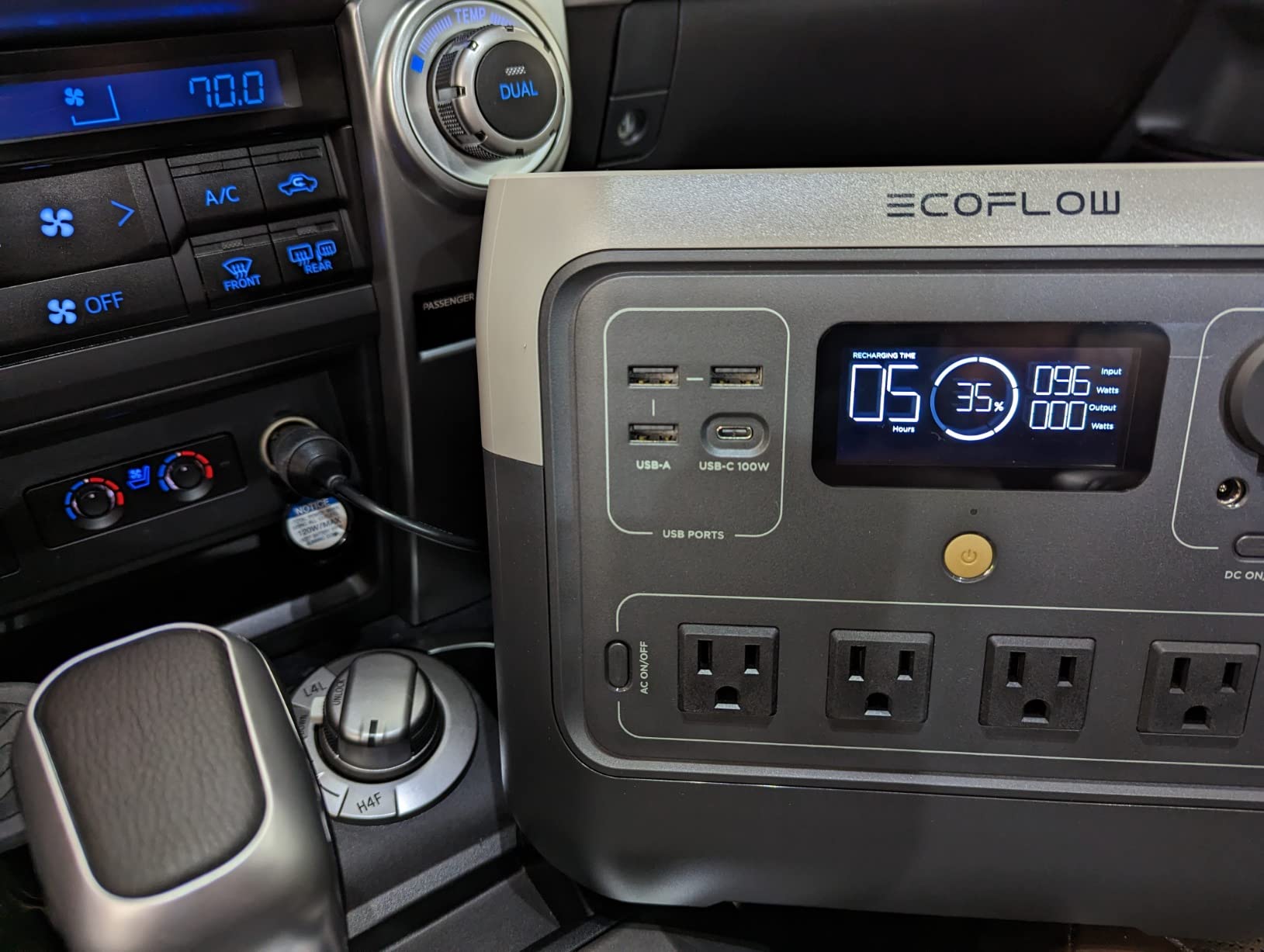EF ECOFLOW Portable Power Station RIVER 2 Pro, 768Wh 800W customer photo 2