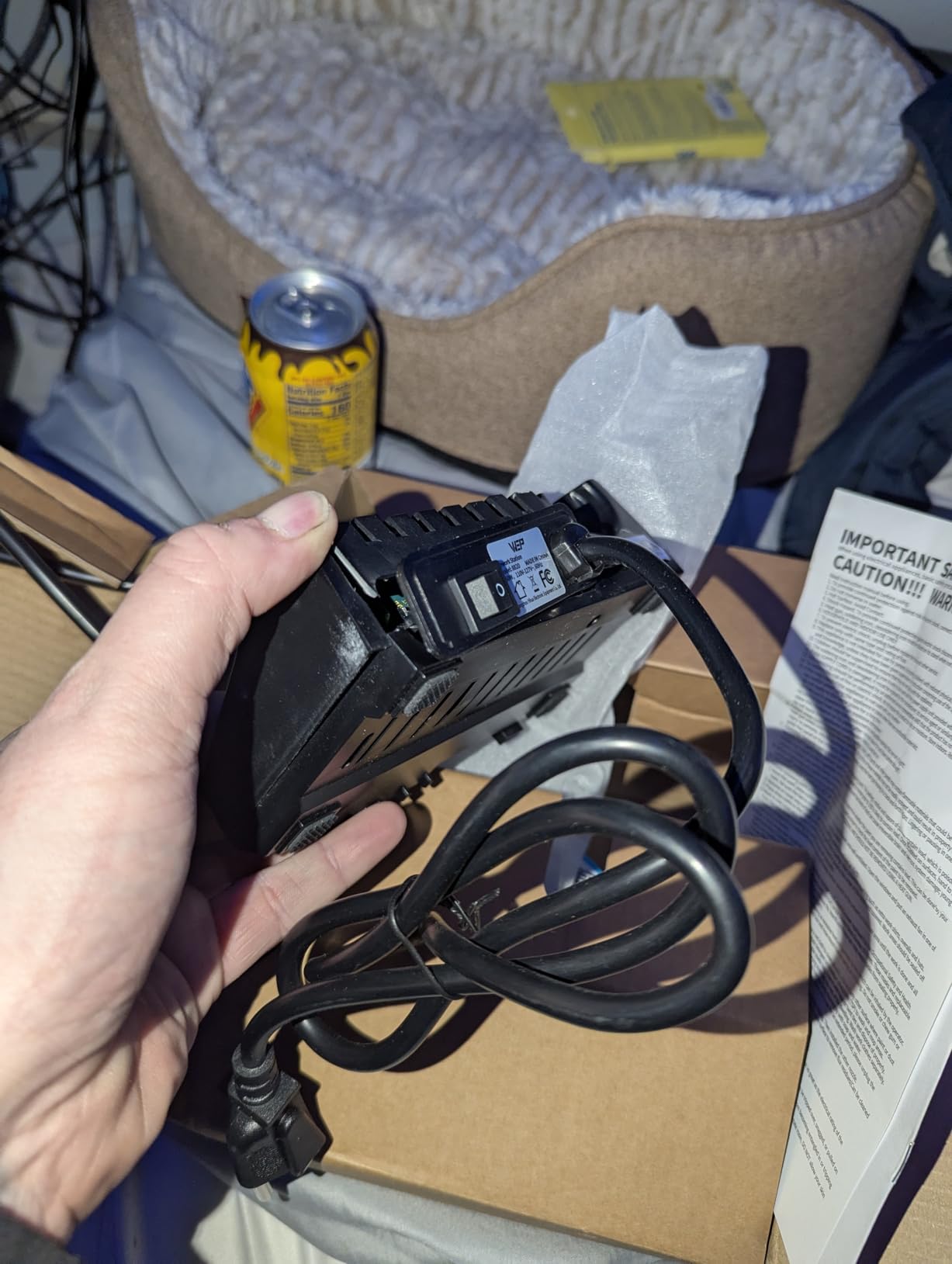 WEP 882D Soldering Iron Station 2-IN-1 SMD Hot Air Rework Station with 2 Spools of Solder Wire, 5 Soldering Tips, 3 Hot Air Nozzles, Brass Wool Tip Cleaner, Tweezers, Desoldering pump customer photo 1