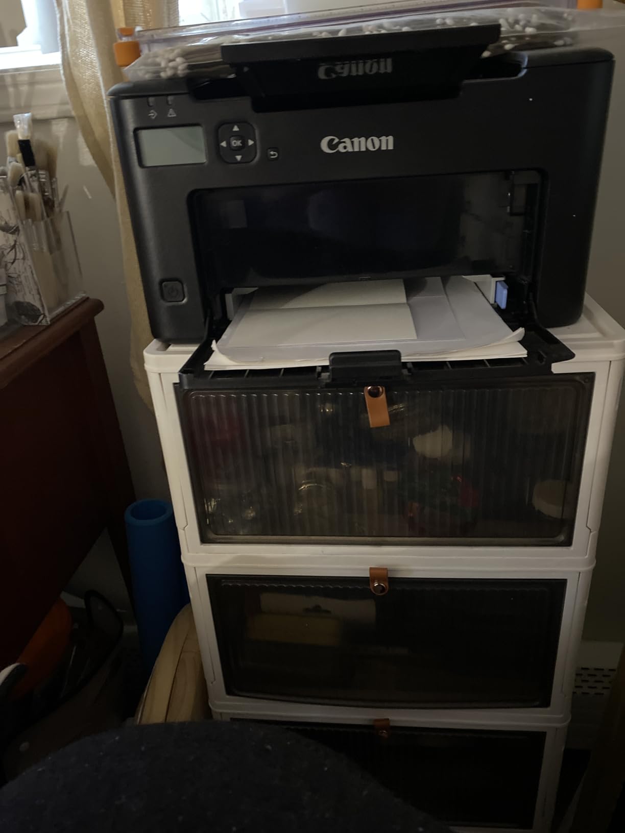 Canon imageCLASS LBP122dw - Wireless Monochrome Duplex Laser Printer | Print Only, Mobile Ready, 30 PPM for Home customer photo 1