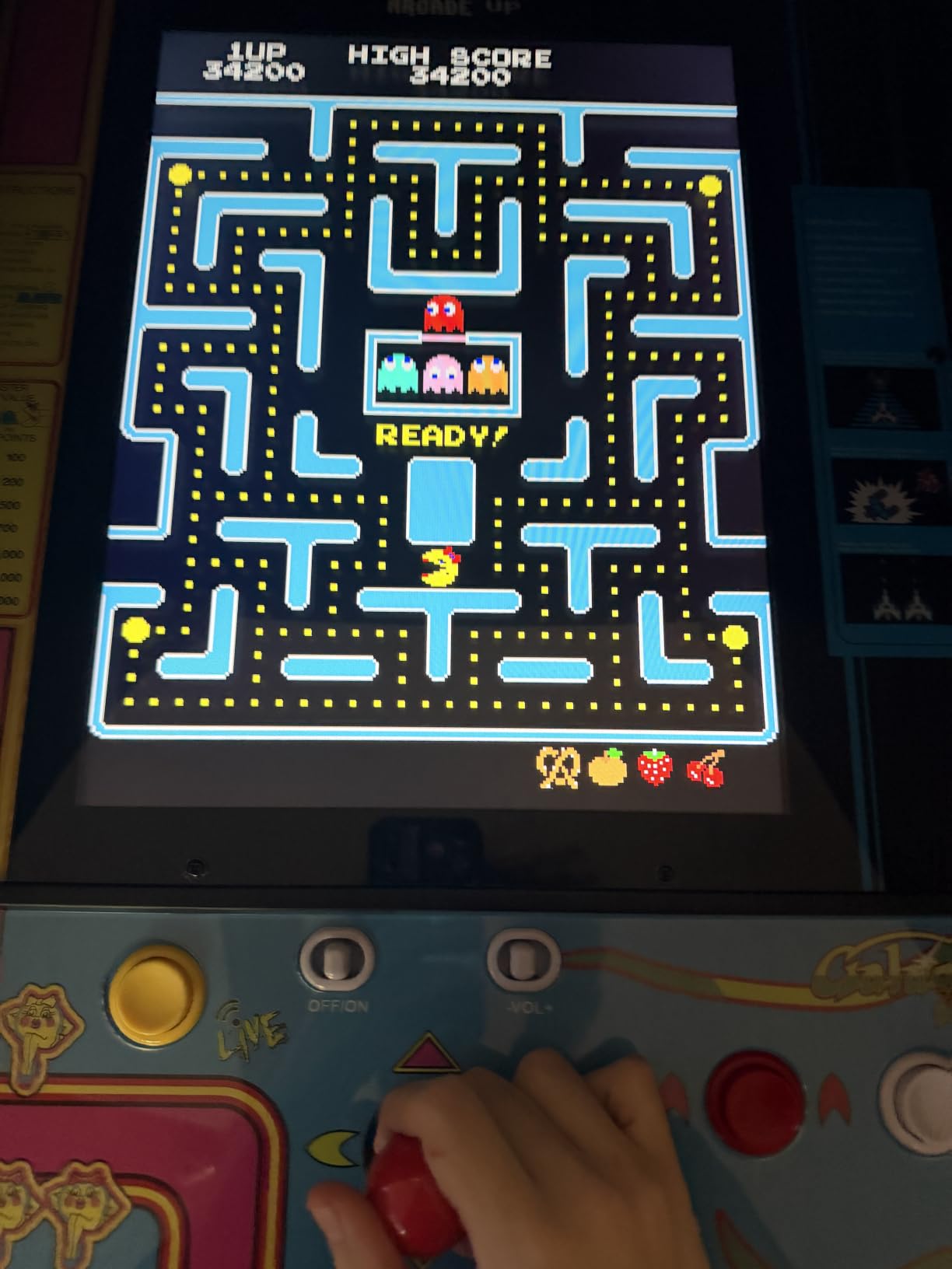 Arcade1Up Ms. Pac-Man Class of '81 Deluxe Arcade, 12 Retro Games customer photo 1