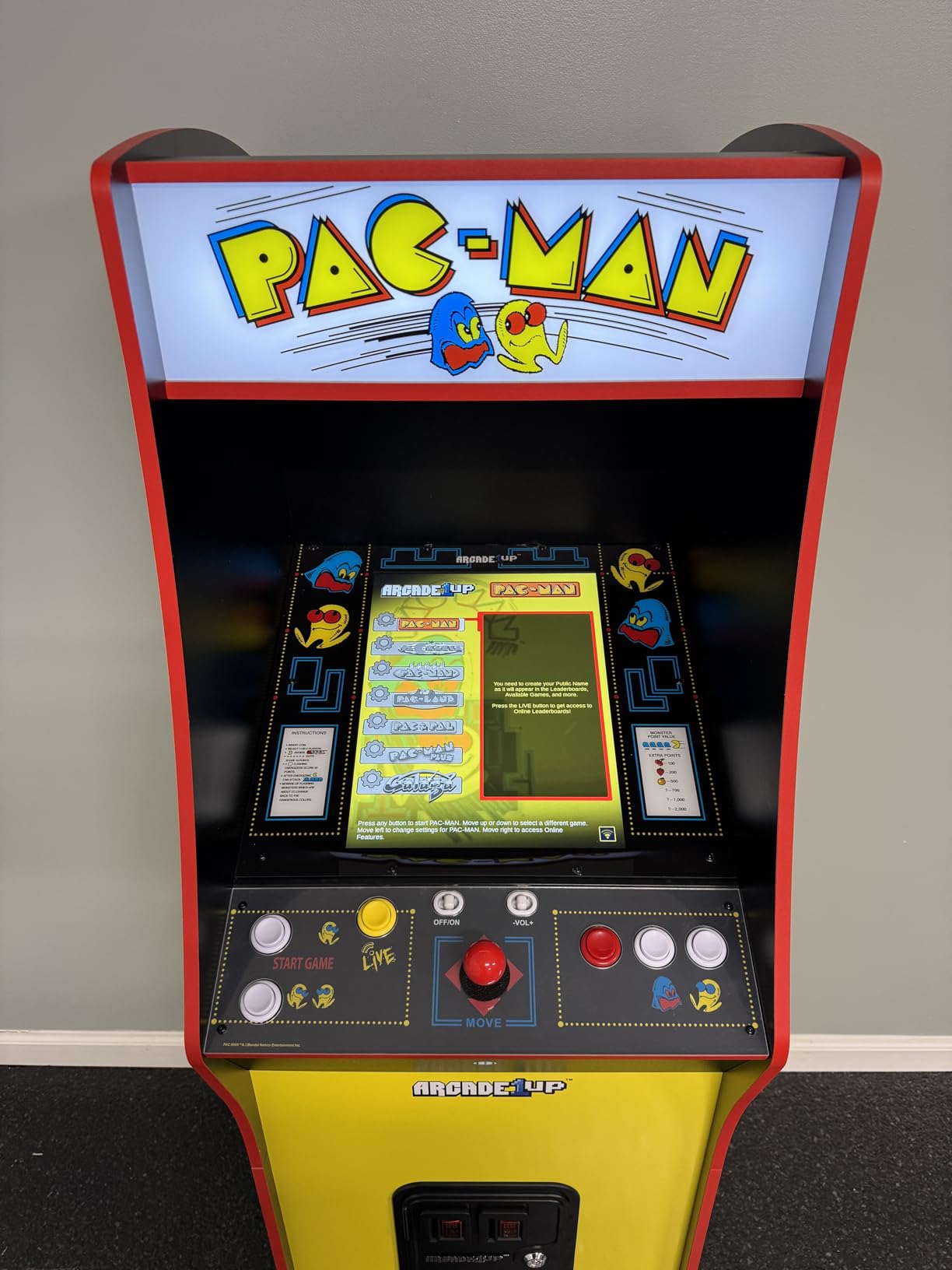 Arcade1Up Ms. Pac-Man Class of '81 Deluxe Arcade, 12 Retro Games customer photo 2