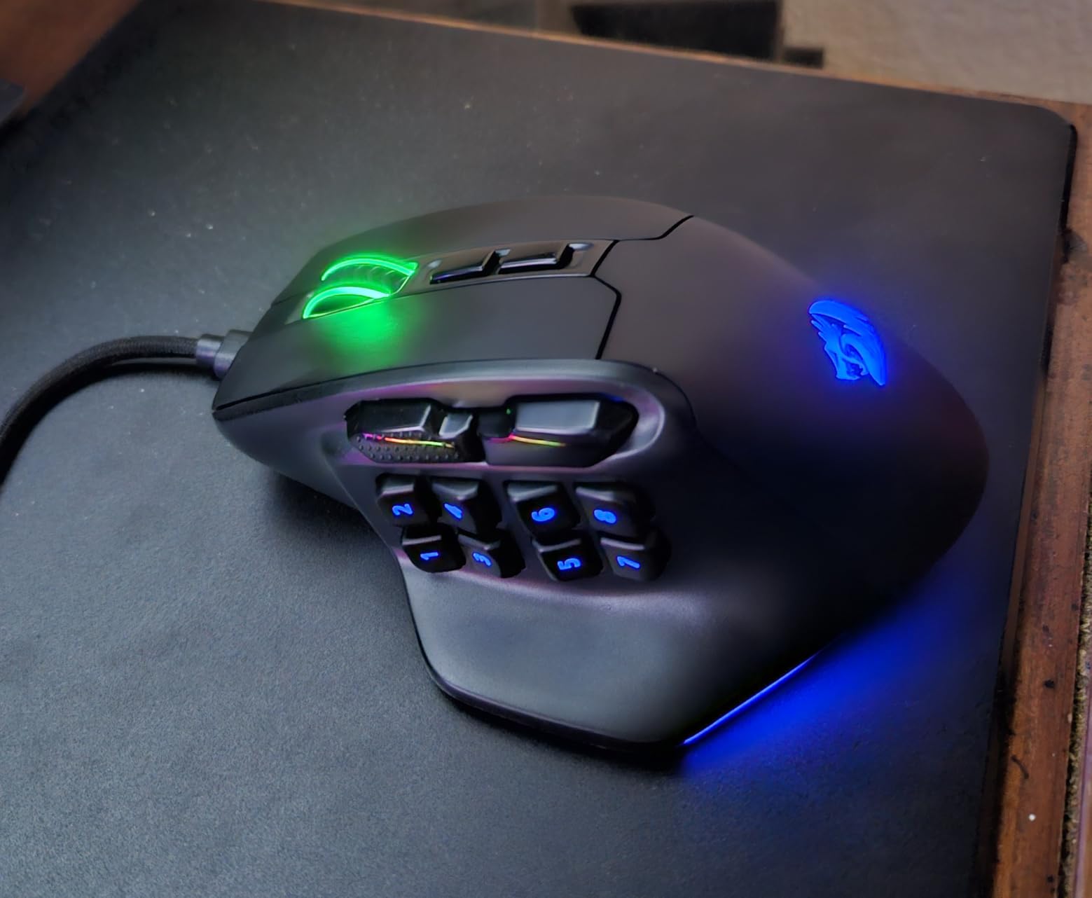 Redragon M811 PRO Wireless RGB Gaming Mouse 26K DPI Remapping Keys customer photo 2