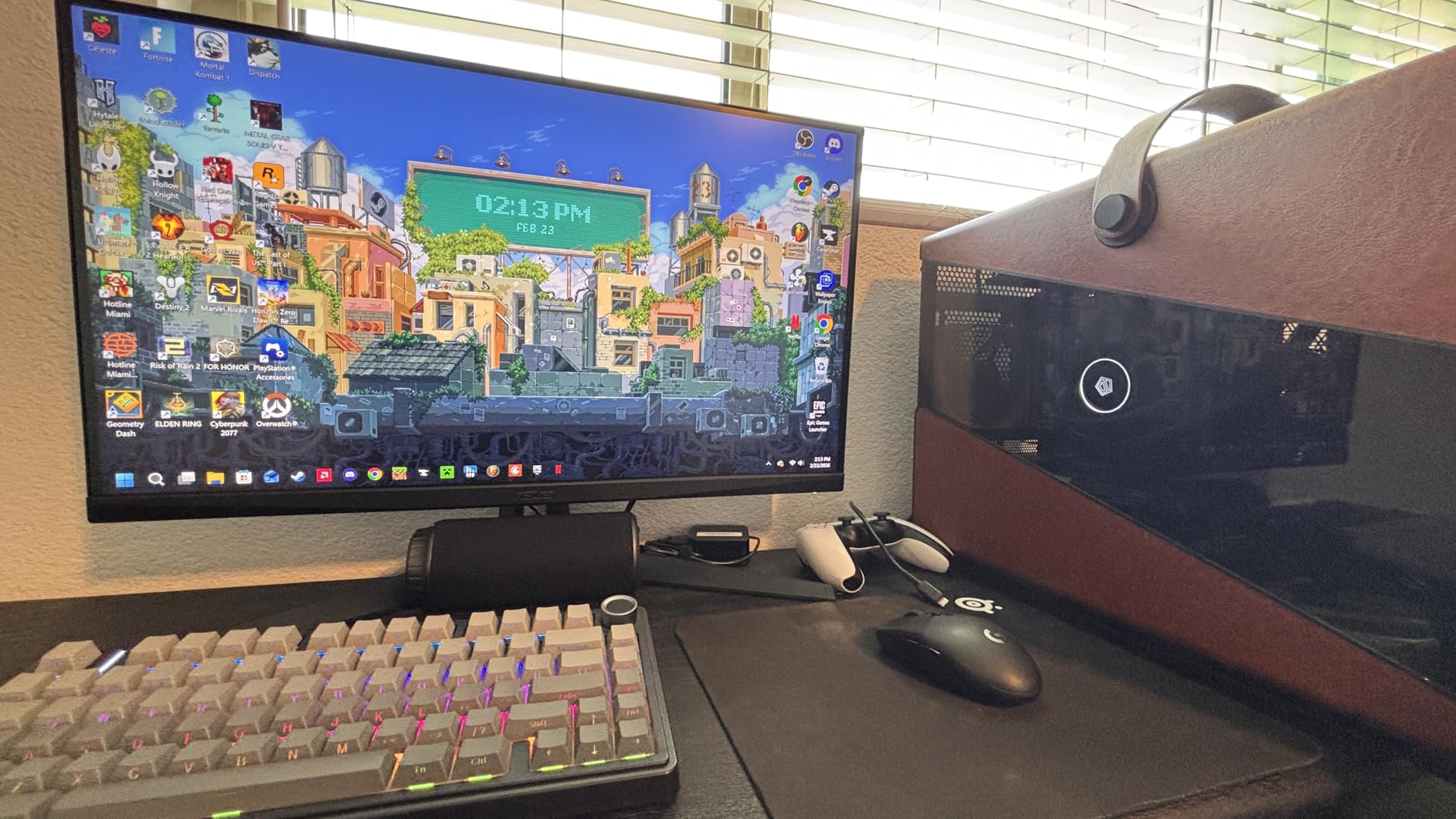 ASUS TUF Gaming VG27AQ3A 27 Inch 1440p 180Hz G-SYNC Gaming Monitor customer photo 1
