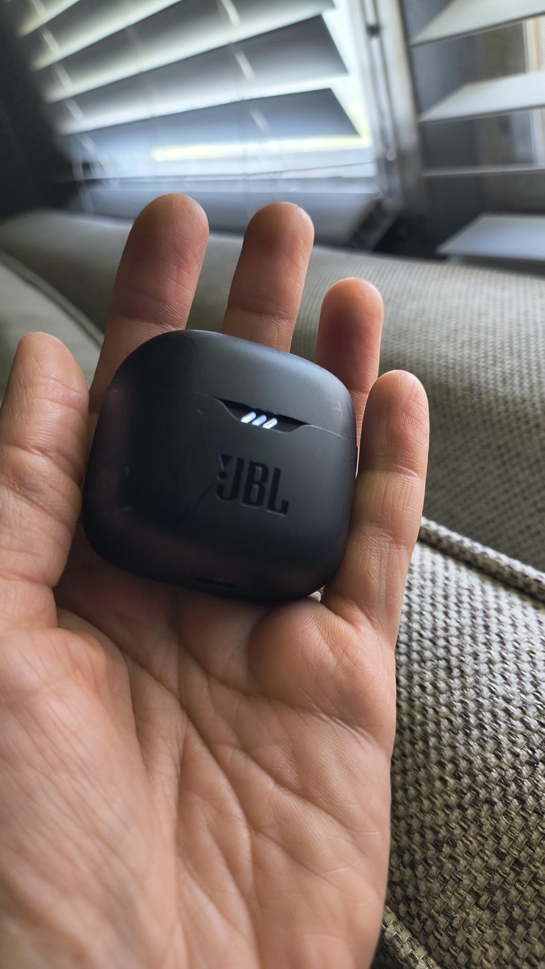 JBL Tune Flex - True Wireless Noise Cancelling Earbuds (Black), Small | JBL Pure Bass Sound, Active Noise Cancelling with Smart Ambient, 4 mics for perfect calls, Up to 32 hours of battery life customer photo 2