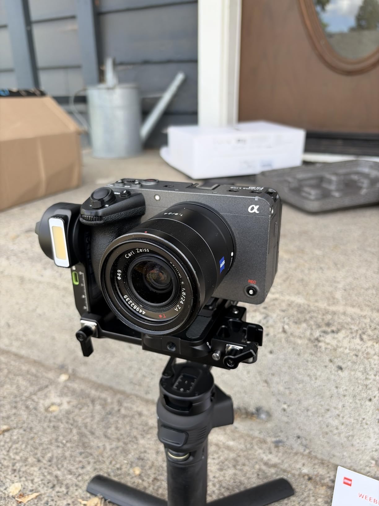 ZHIYUN Weebill 3S [Official] 3KG Payload Gimbal Stabilizer with Fill Light customer photo 1