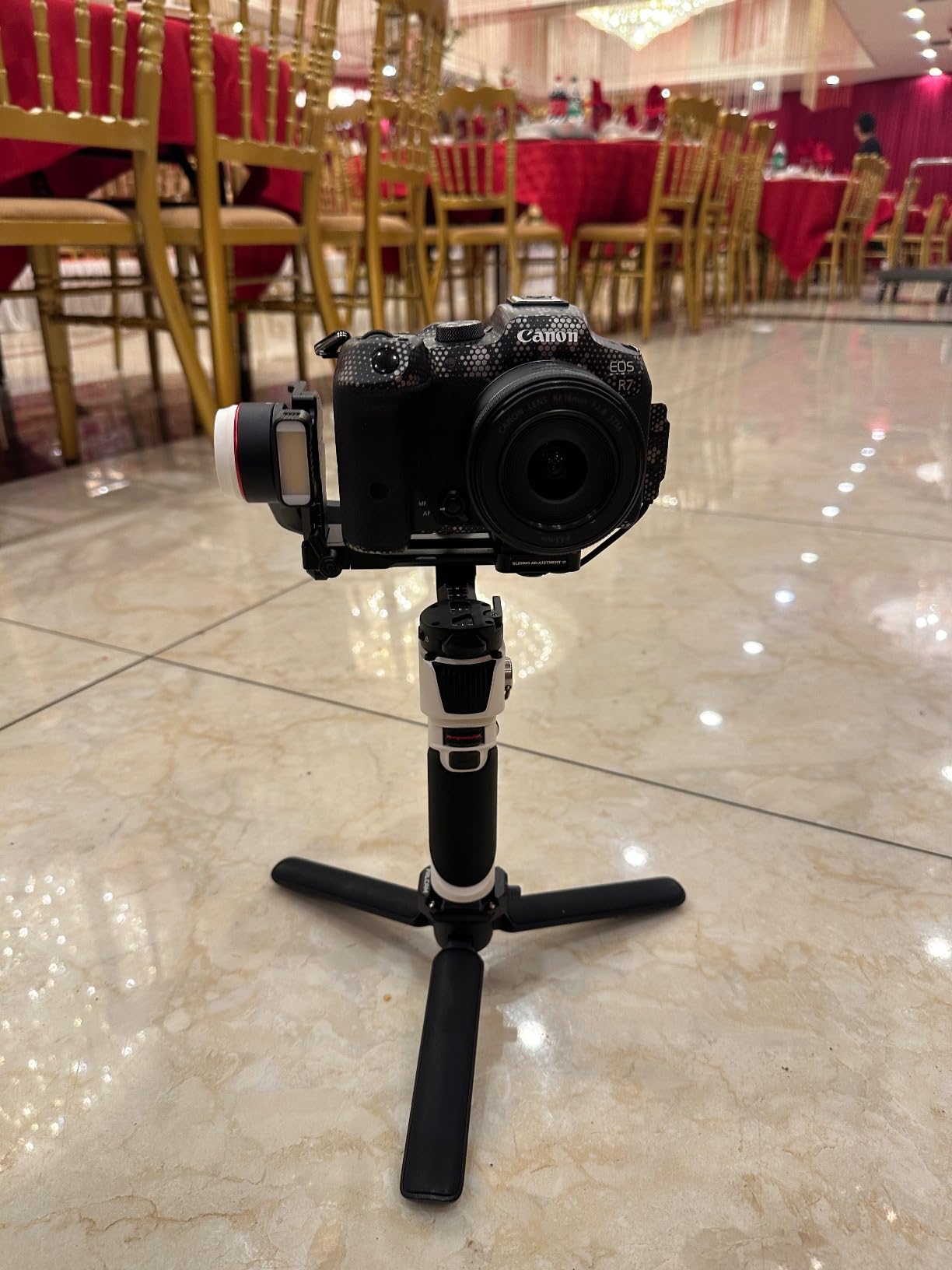 Zhiyun Crane M3S Handheld Gimbal 3-Axis Stabilizer All in One Design for Mirrorless Cameras Like Sony,Canon,Smartphone Like iPhone,Sumsung,Action Cameras Like Gopro (Crane M3 Upgrade Version in 2023) customer photo 1