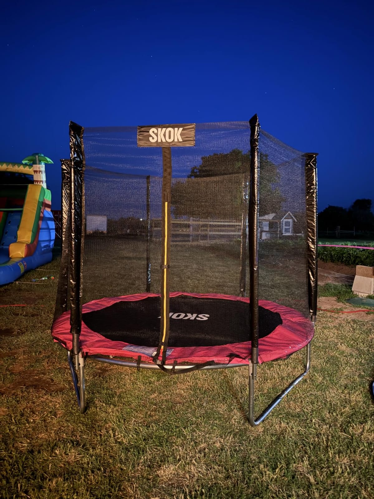 SKOK Trampoline for Kids,400LBS Outdoor Trampoline with Net-ASTM Approved Trampoline for Children and Adults customer photo 2