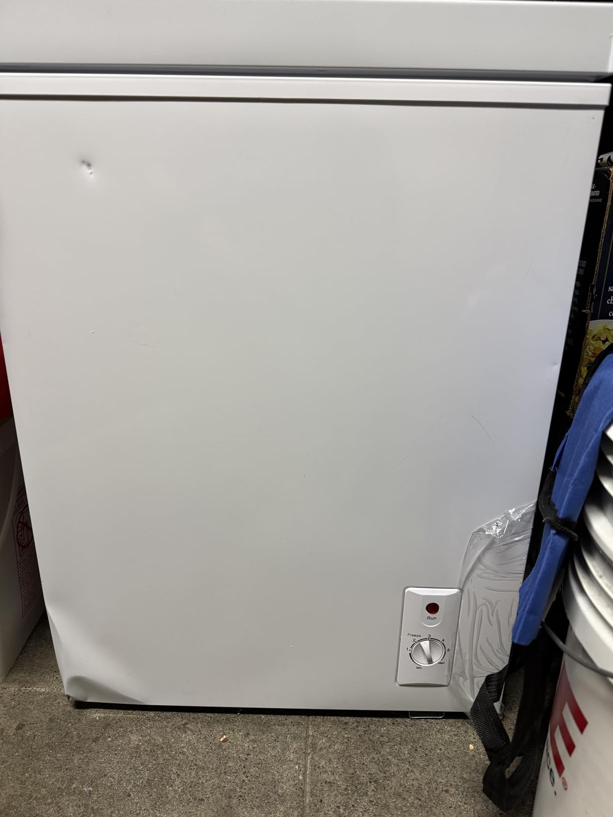 Chest Freezer 7.0 Cu.Ft Mini Compact Deep Freezer Top Open Door White customer photo 1