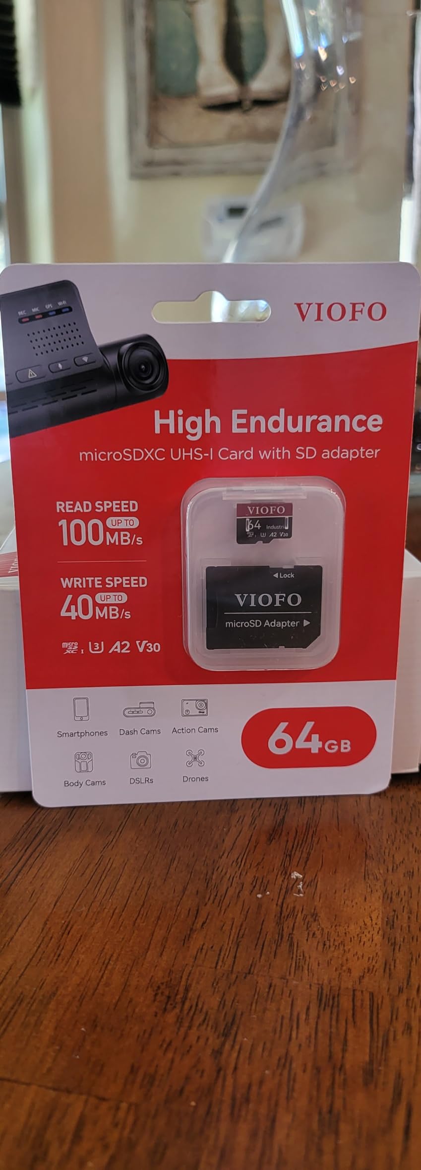 VIOFO 256GB Industrial Grade High Endurance microSDXC Card for Dash Cam customer photo 2