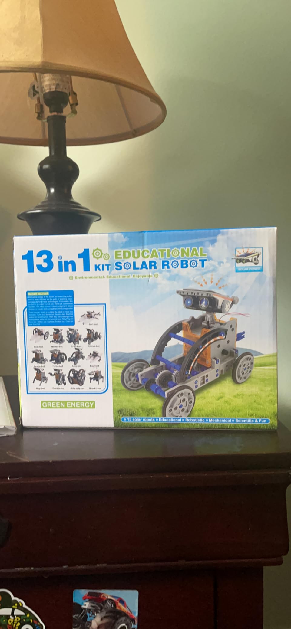 STEM 13-in-1 Education Solar Power Robots Toys for Boys Age 8+ , Educational Toy DIY Science Kits for Kids, Building Experiment Robotics Set Birthday Gifts for 8+ years old boys and girls . customer photo 2