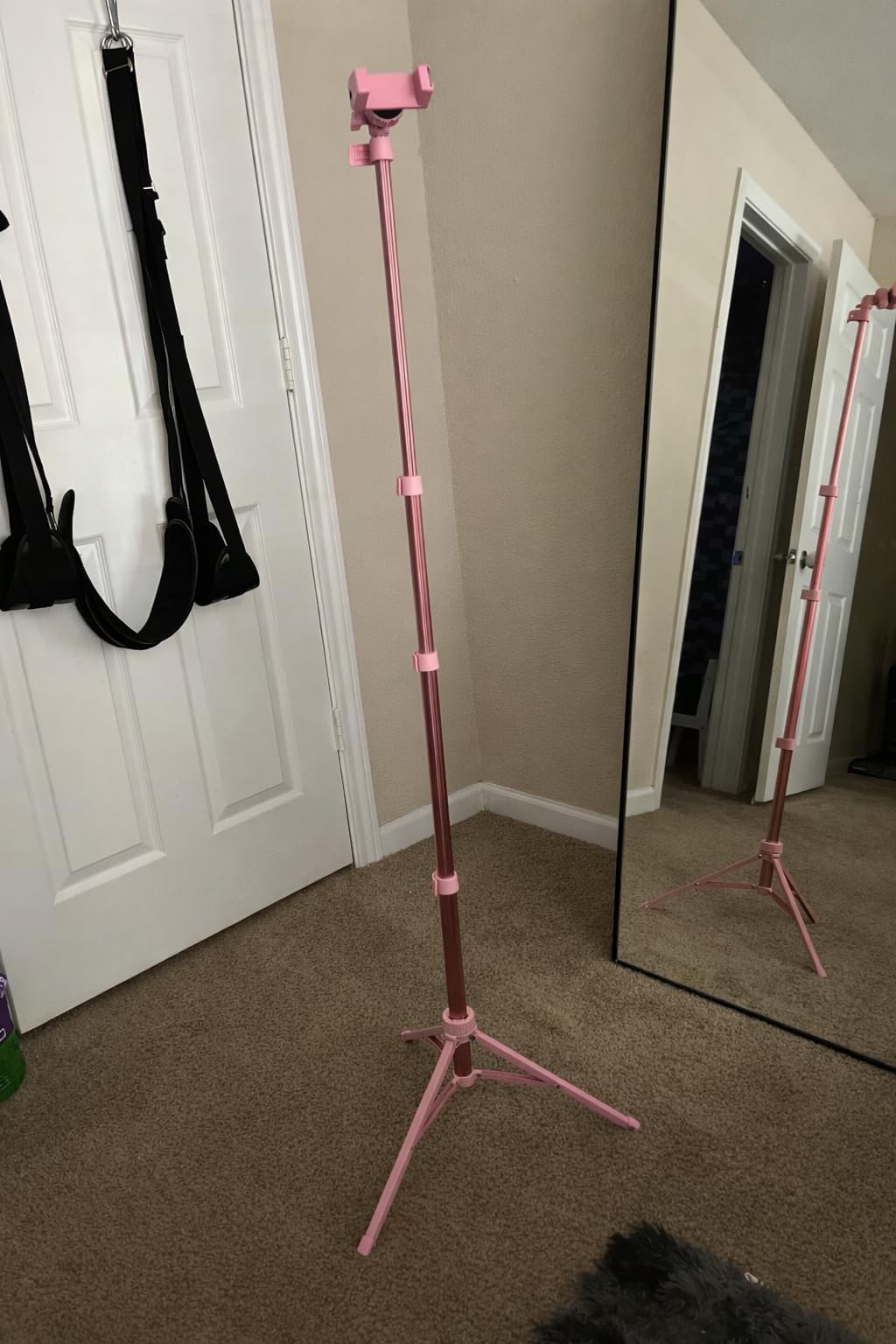UBeesize 92’’ Cell Phone Tripod Stand with 16.5’’ Gooseneck and Remote, Overhead Tripod with Adjustable 360°Ball Head & Phone Holder for iPhone17 Pro Max/Pro/Plus/ /16/15/14/13, Android Cell Phone customer photo 2