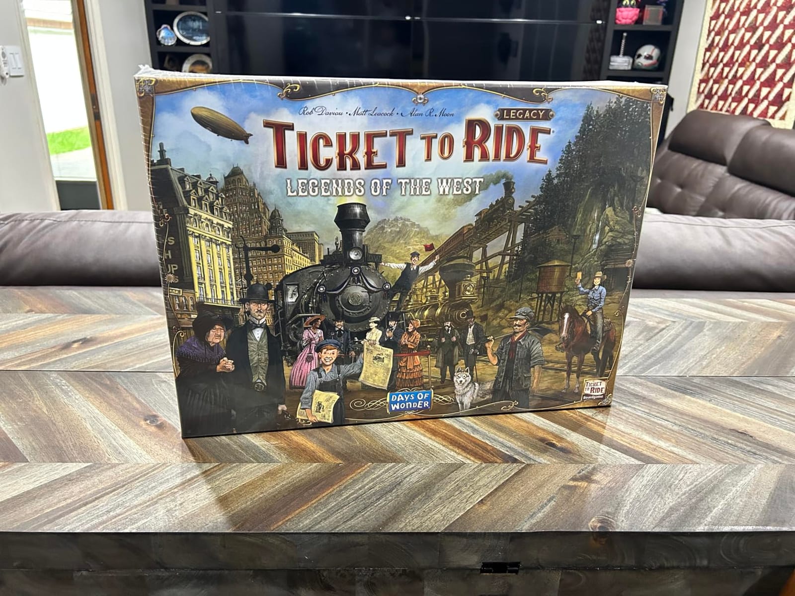 Asmodee Ticket to Ride Legacy: Legends of the West Board Game - The Ultimate Train Adventure! Strategy Game, Family Game for Kids & Adults, Ages 10+, 2-5 Players, 20-90 Min Playtime customer photo 1