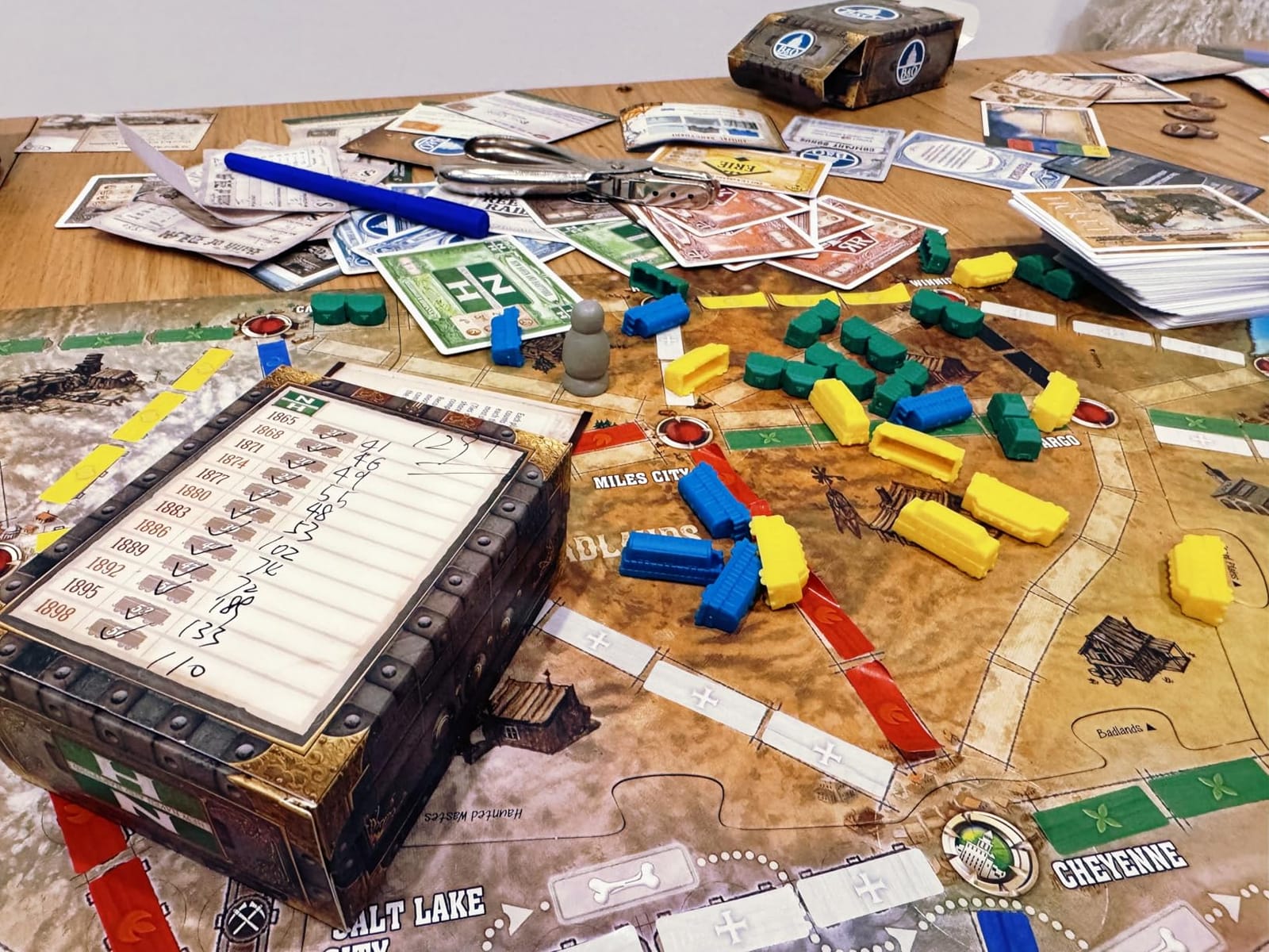 Asmodee Ticket to Ride Legacy: Legends of the West Board Game - The Ultimate Train Adventure! Strategy Game, Family Game for Kids & Adults, Ages 10+, 2-5 Players, 20-90 Min Playtime customer photo 2