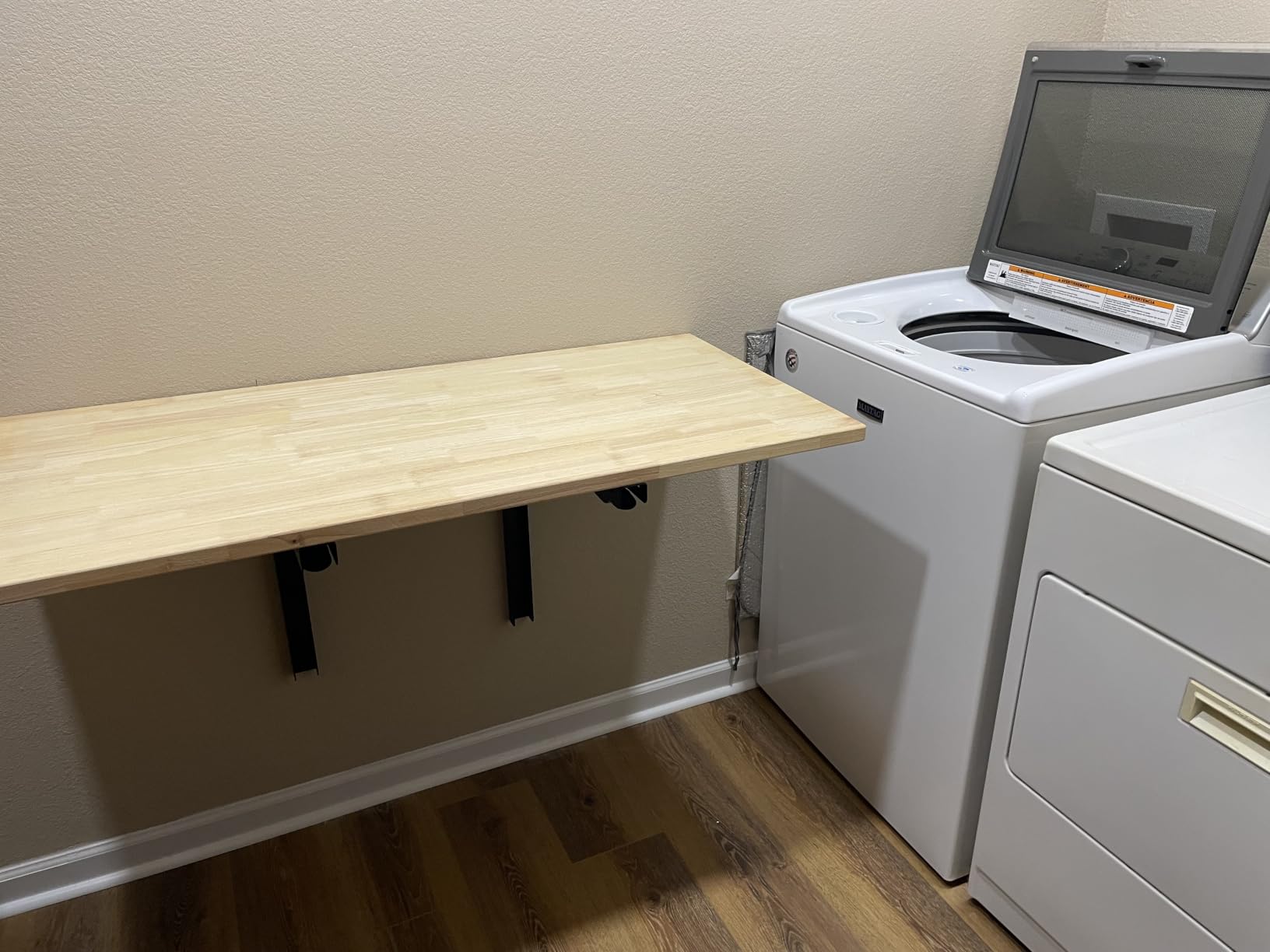 Ultrawall Wall Mounted Folding Workbench, Heavy Duty Foldable Work Table customer photo 2