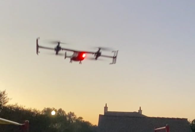 SYMA X550 RC Plane, 4CH Tiltrotor for Kids & Beginners, Stunt Flight customer photo 2
