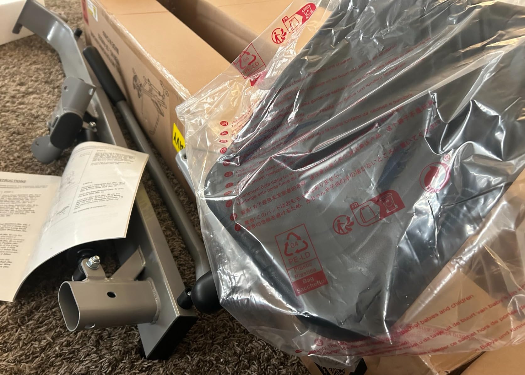 Sunny Health & Fitness Smart Full Motion Rower customer photo 2