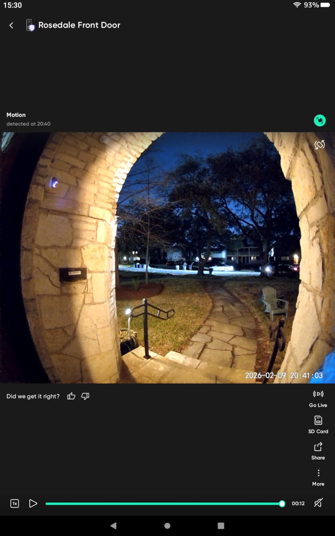 WYZE Wired Doorbell Camera v2(Existing Doorbell Wiring Required), 2K HD | Security Video Doorbell, Color Night Vision, 2-Way Audio, Package Monitor, Works with Alexa & Google Assistant customer photo 2