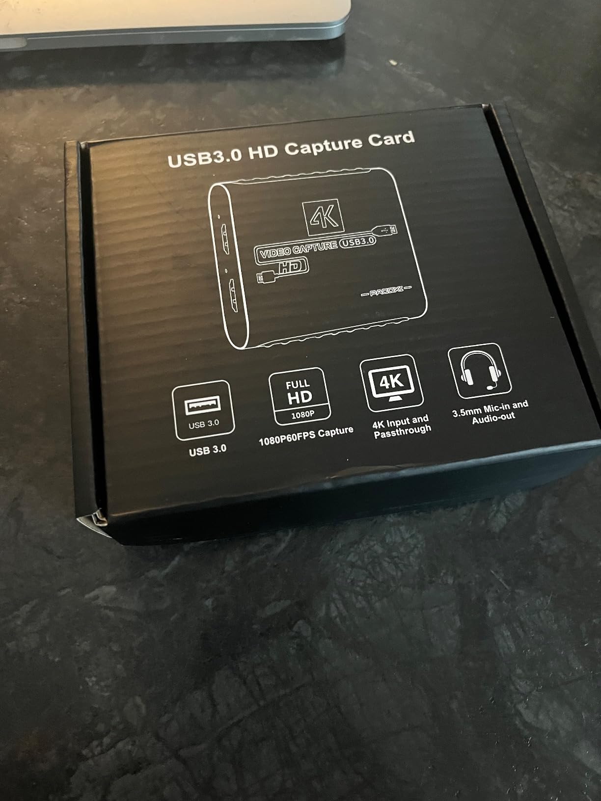 Capture Card for Nintendo Switch with 4K Pass-Through, USB3.0 1080P 60FPS HDMI Video Cam Link Game Capture for Streaming, Work with Xbox PS4 PS5 PC DSLR for OBS Twitch Live Broadcasting and Recording customer photo 2