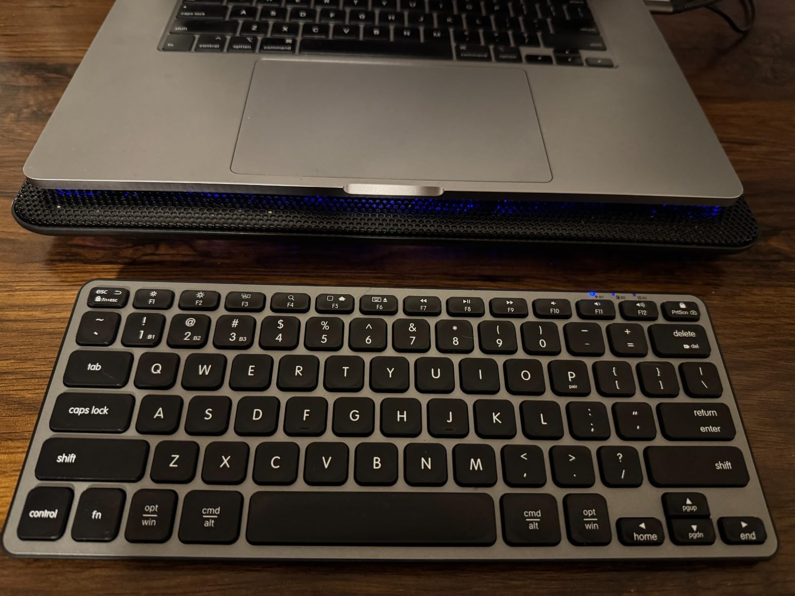Macally Wireless Bluetooth Keyboard for Mac - Premium Multi Device Connectivity - Compatible Apple Keyboard for MacBook Pro/Air, iMac, Mac mini, iPad, Laptop, and PC customer photo 2