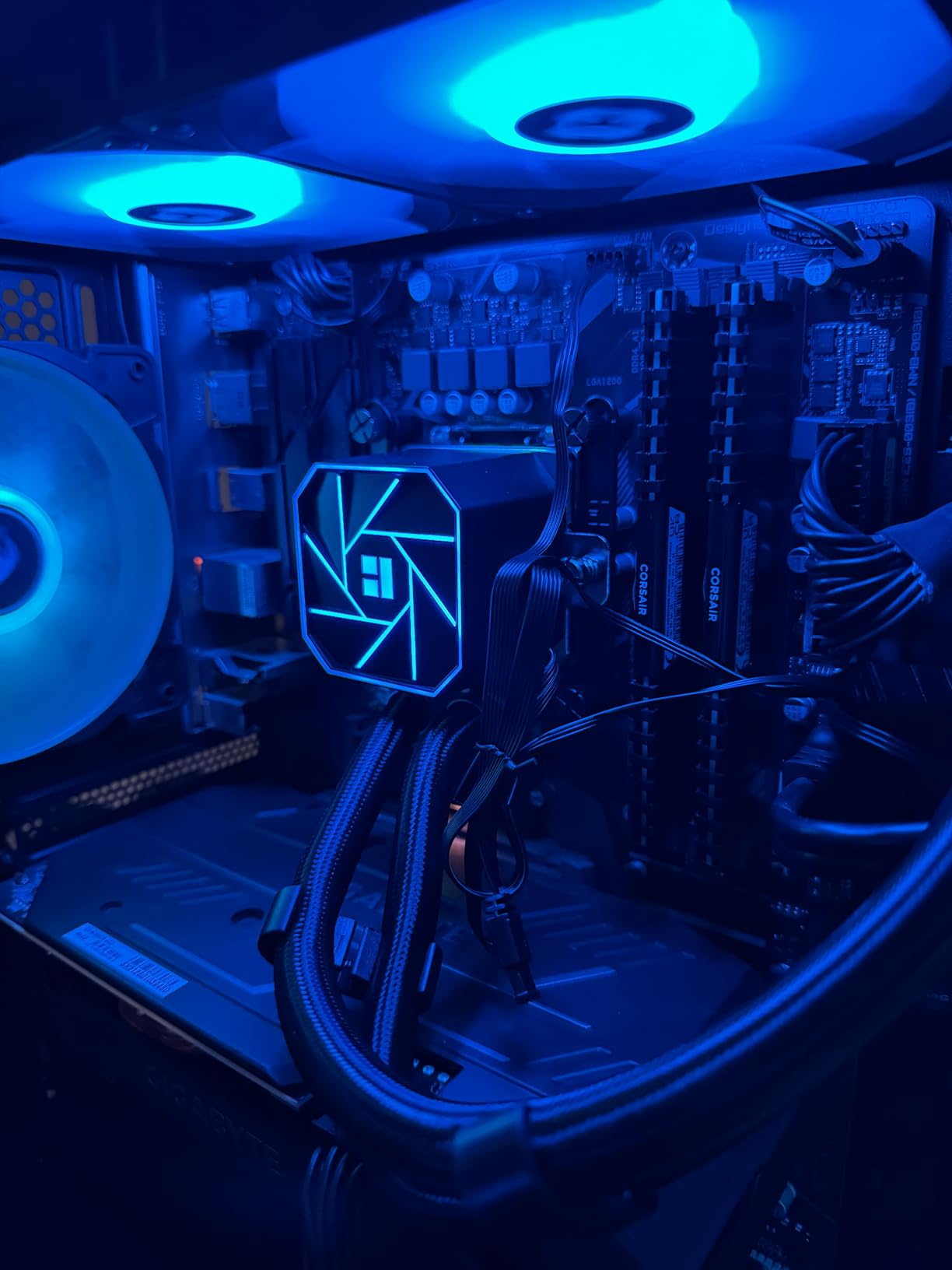Thermalright Aqua Elite 240 V3 Water Cooling CPU Cooler, Double PWM ARGB Fans with S-FDB Bearings,Efficient PWM Controlled Pump,for AMD/AM4/AM5, Intel LGA1150/1151/1200/1700/1851, (AE240 V3) customer photo 2