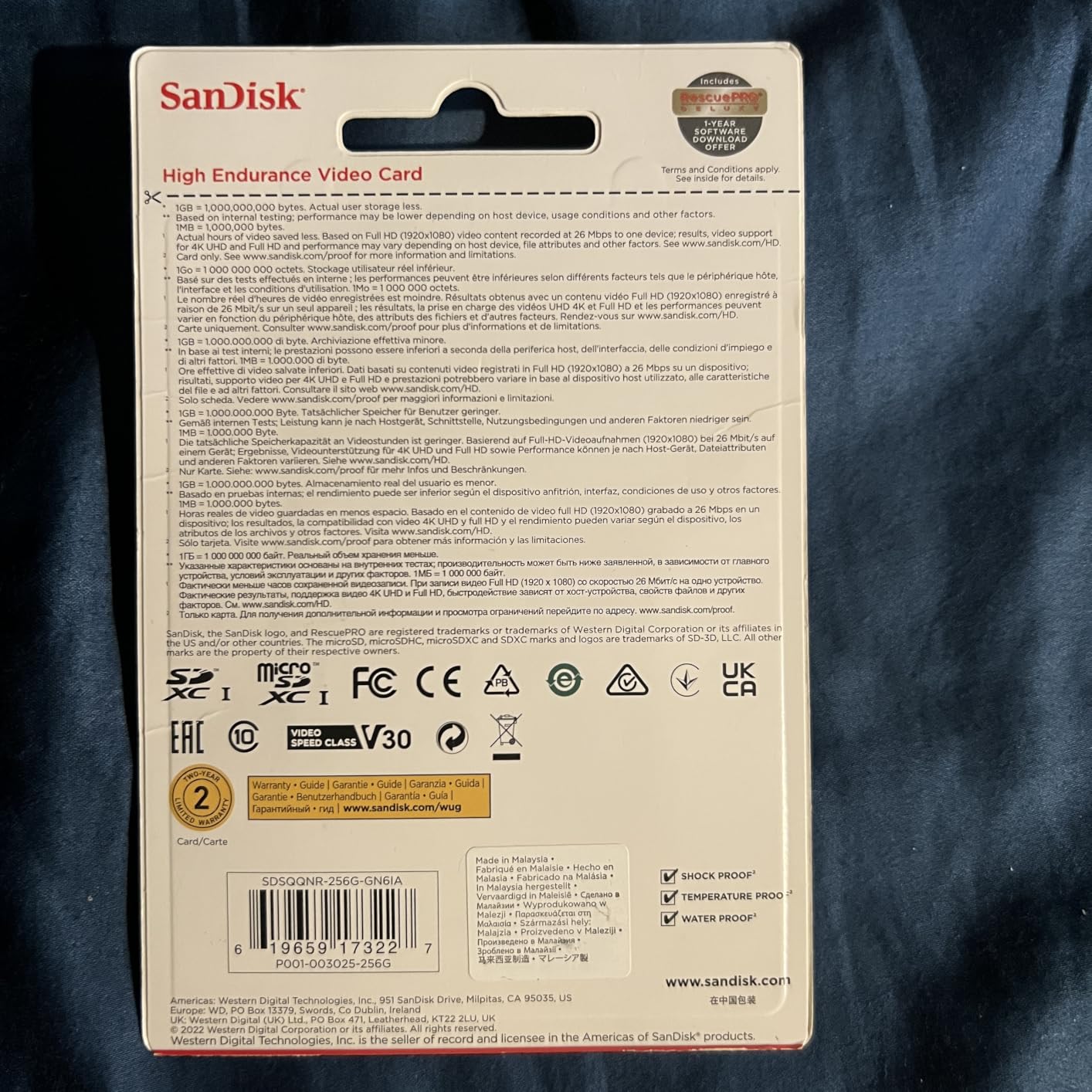 SANDISK 512GB High Endurance Video microSDXC Card with Adapter for Dash Cam and Home Monitoring Systems - C10, U3, V30, 4K UHD, Micro SD Card - SDSQQNR-512G-GN6IA customer photo 2