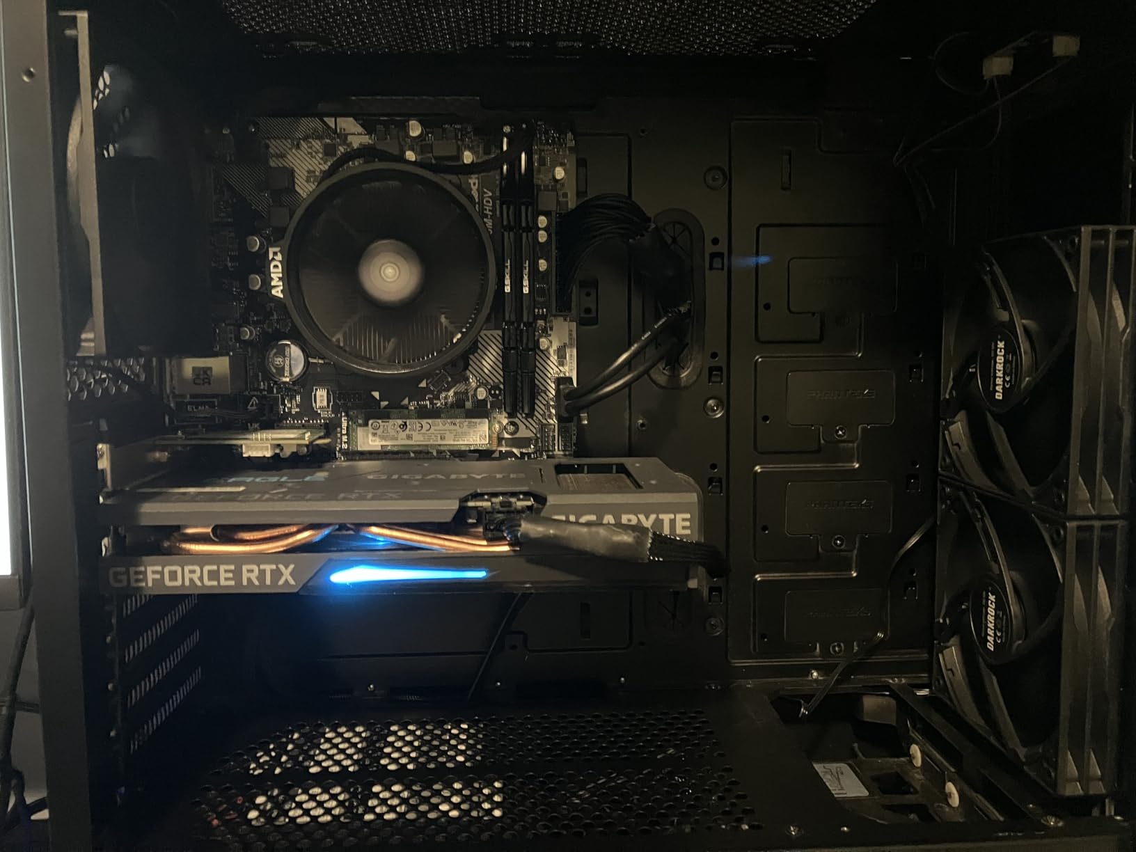 DARKROCK 3-Pack 120mm Black Computer Case Fans customer photo 2
