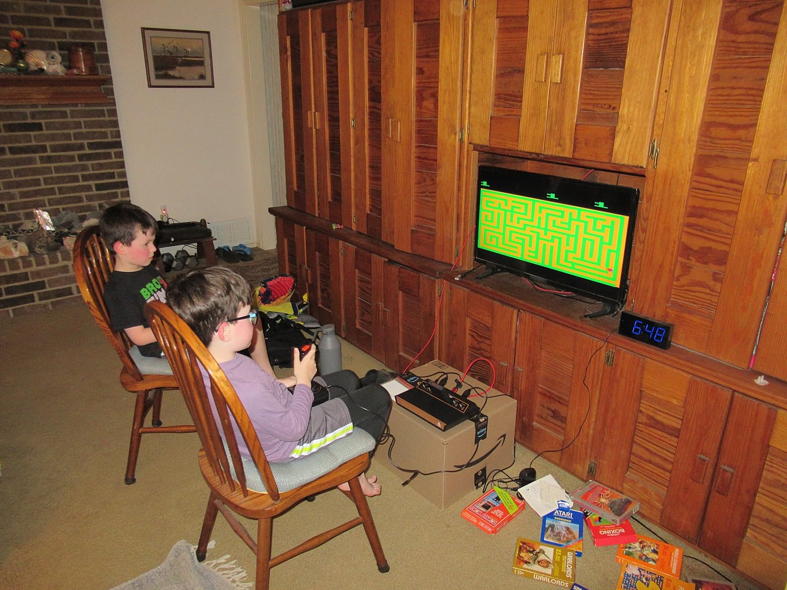 Atari Official 2600+ Console & Joystick - HDMI Output - Includes 10 Games customer photo 1