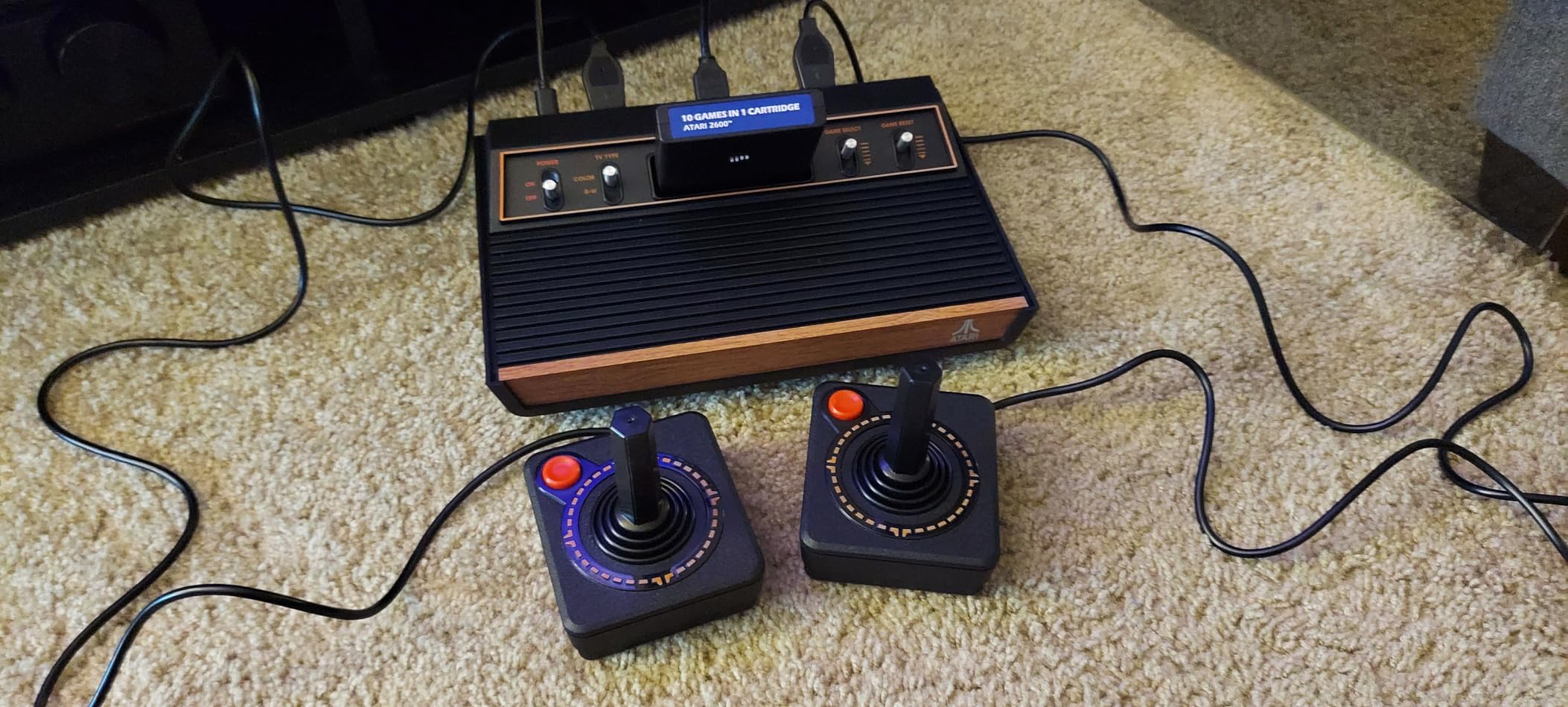 Atari Official 2600+ Console & Joystick - HDMI Output - Includes 10 Games customer photo 2
