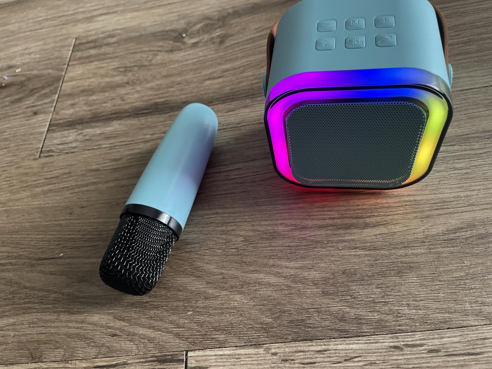 IROO Mini Karaoke Machine for Kids, Birthday Gifts Toys for Girls Ages 3-12 customer photo 2