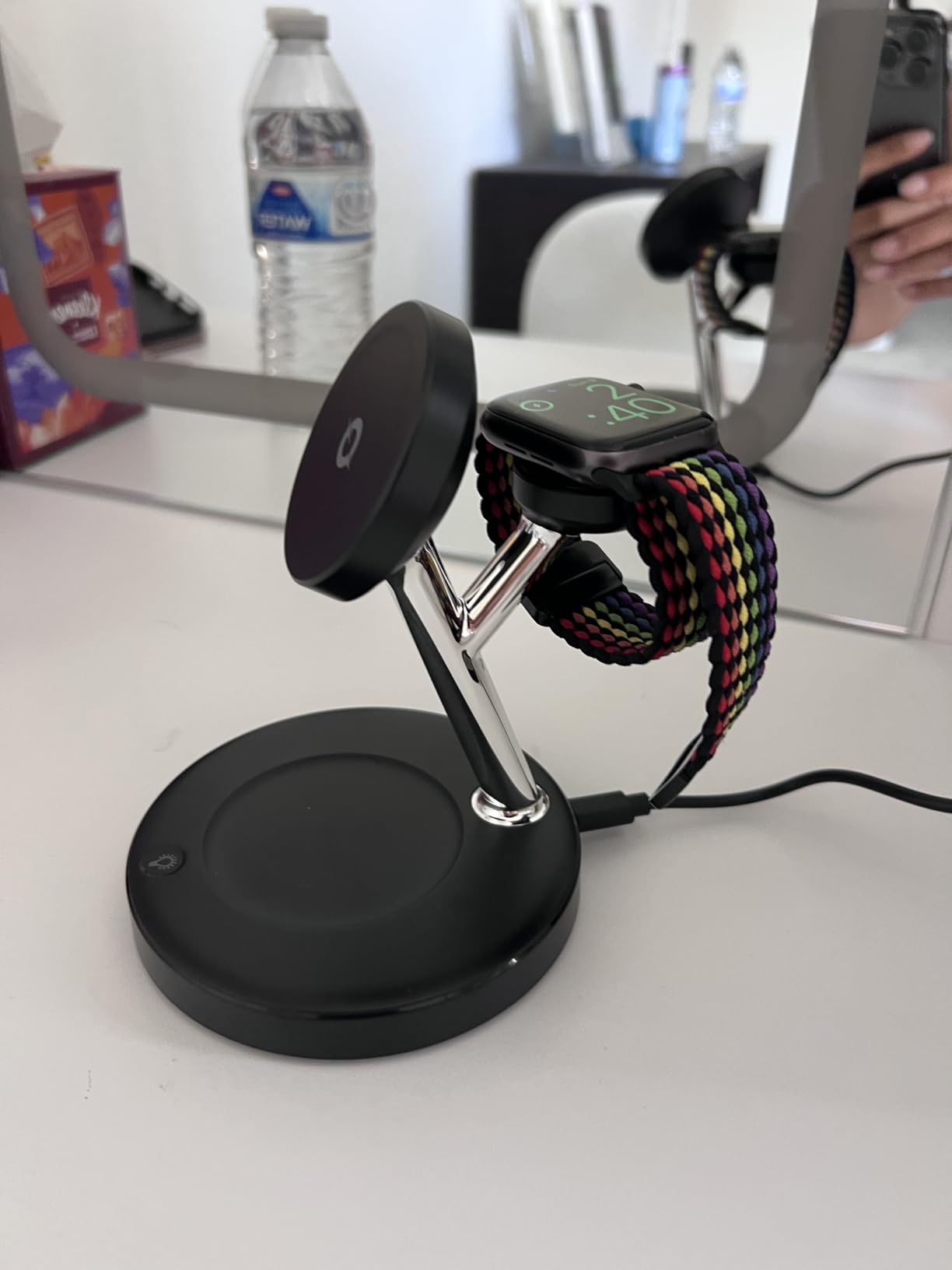 3 in 1 MagSafe Wireless Charger Stand for iPhone Apple Watch AirPods customer photo 2