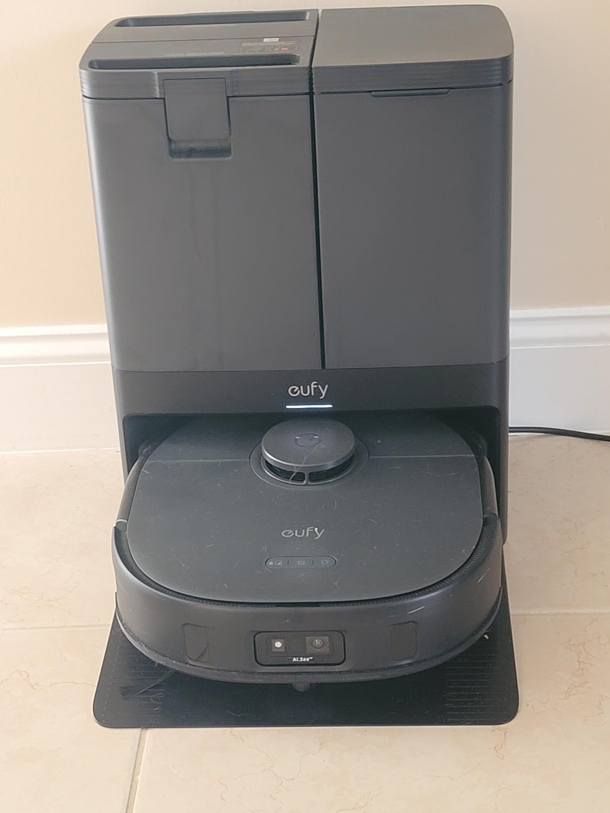 eufy X10 Pro Omni Robot Vacuum and Mop Combo,Dual Mops with 12 mm Auto-Lift customer photo 1
