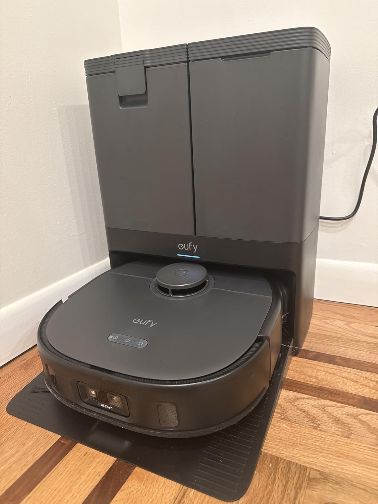 eufy X10 Pro Omni Robot Vacuum and Mop Combo,Dual Mops with 12 mm Auto-Lift customer photo 2