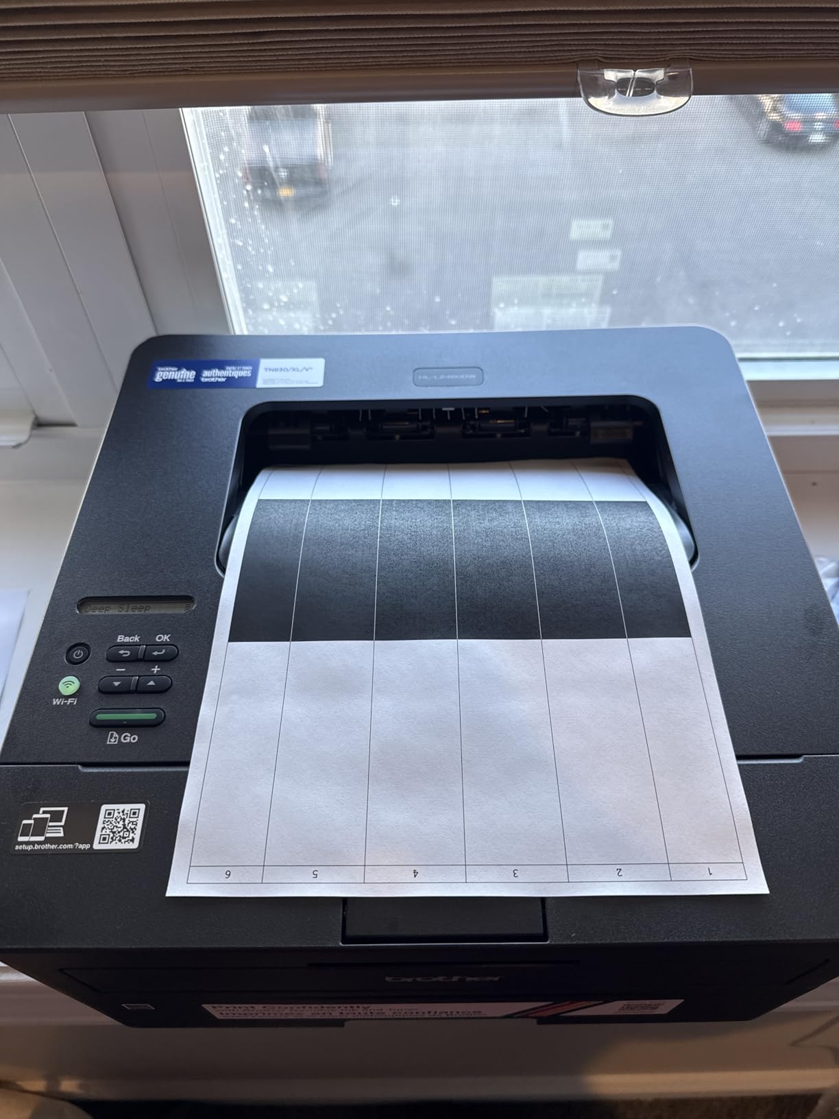 Brother HL-L2460DW Wireless Compact Monochrome Laser Printer with Duplex, Mobile Printing, Black & White Output | Includes Refresh Subscription Trial(1), Works with Alexa | Mobile printing customer photo 2