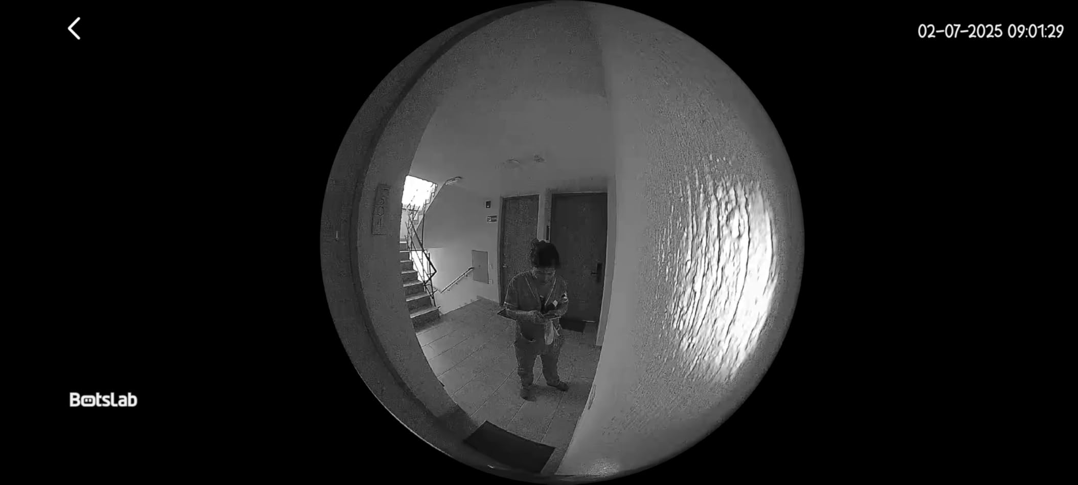 BOTSLAB 5MP Doorbell Camera Wireless, 180° Head-to-Toe View, 32GB SD Card customer photo 2