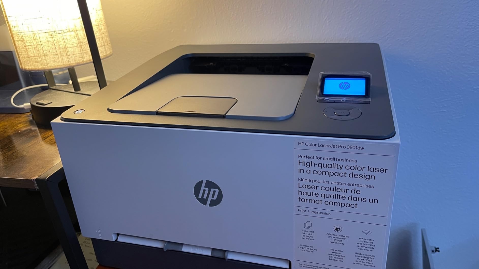HP Color Laserjet Pro 3201dw Wireless Color Laser Printer, Office Printer, Duplex, Best for Office (499Q9F) customer photo 2