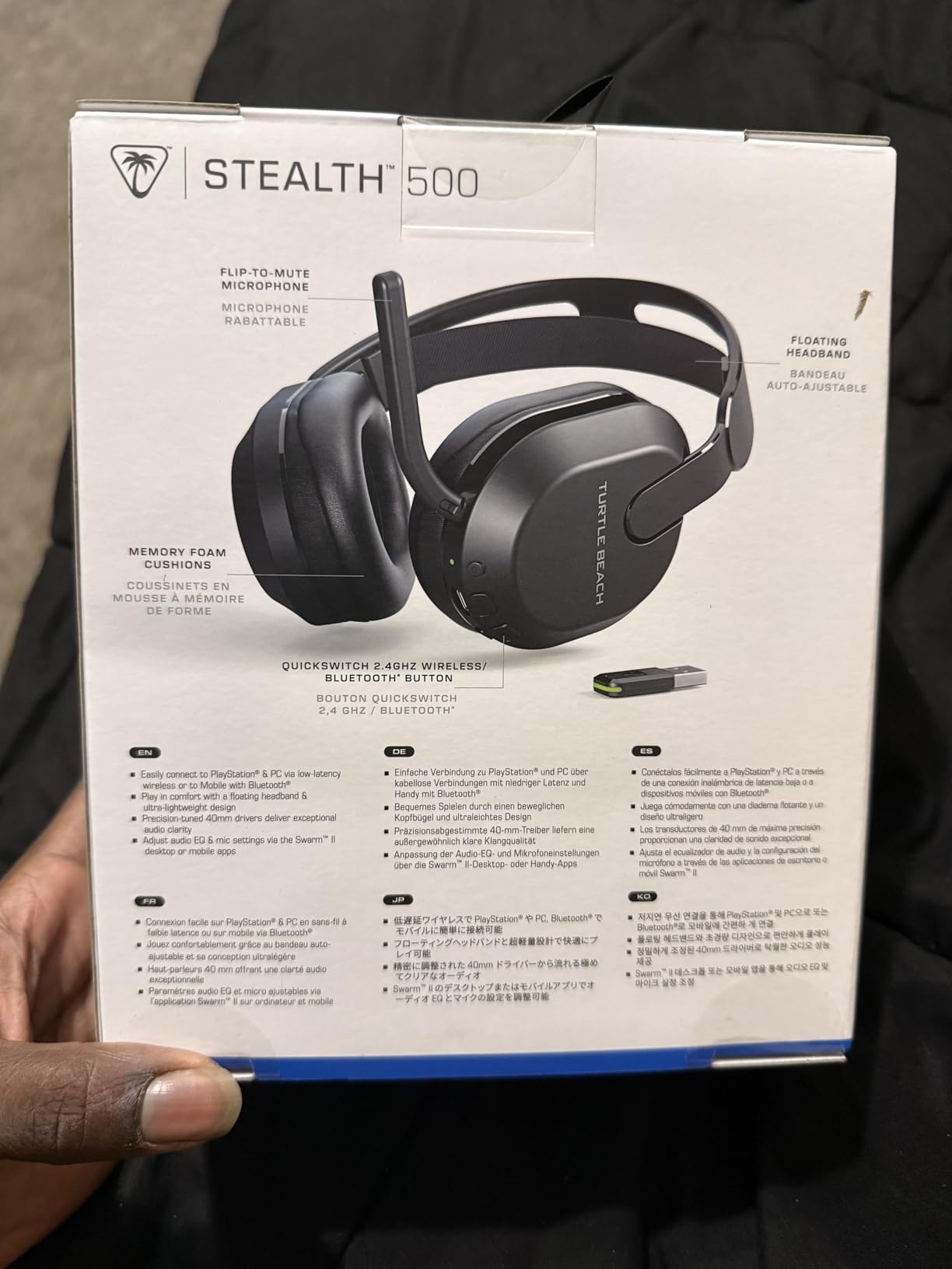 Turtle Beach Stealth 600 Wireless Multiplatform Gaming Headset for PS5 & PC customer photo 2