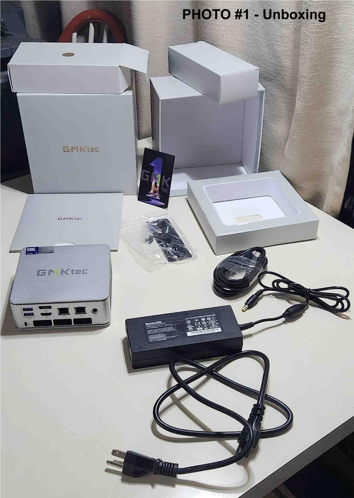 GMKtec Gaming PC Mini AI Desktop Computer Intel Core Ultra 5 226V 16GB DDR5 | Intel Lunar Lake New Gen CPU with ARC 130V GPU, 512GB SSD, USB4, 6X USB Ports, Dual HDMI 2.1, Beats i5-14450HX/ R7 6800H customer photo 1