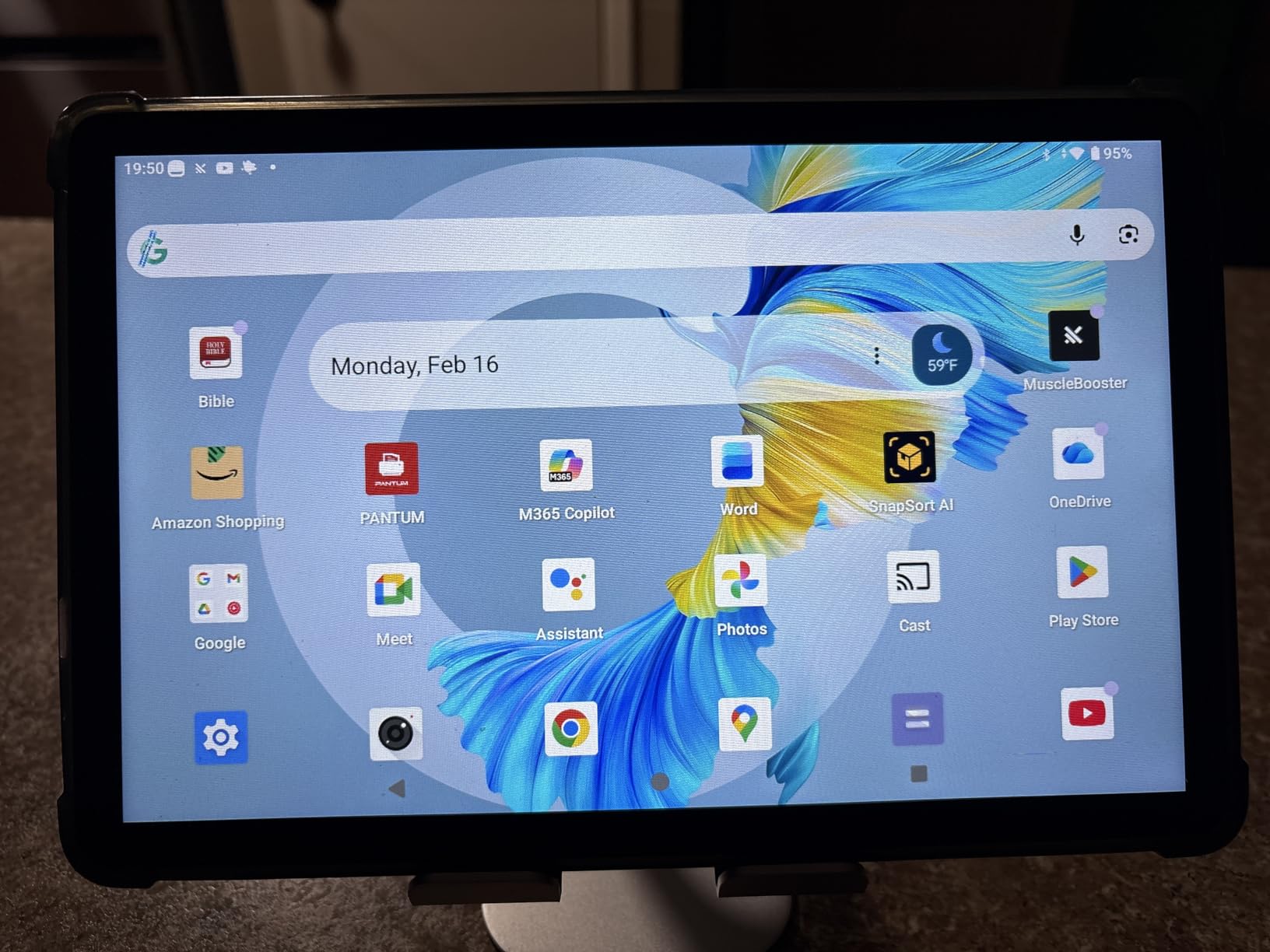WXUNJA Android 16 Tablet,11 Inch Tablets with Octa Core Processor, 28GB RAM 128GB ROM 1TB Expand, Widevine L1, 8000mAh Battery, 2.4/5Ghz Dual WiFi/GPS/FM, 5/8MP Cameras, Case Included, Black customer photo 2