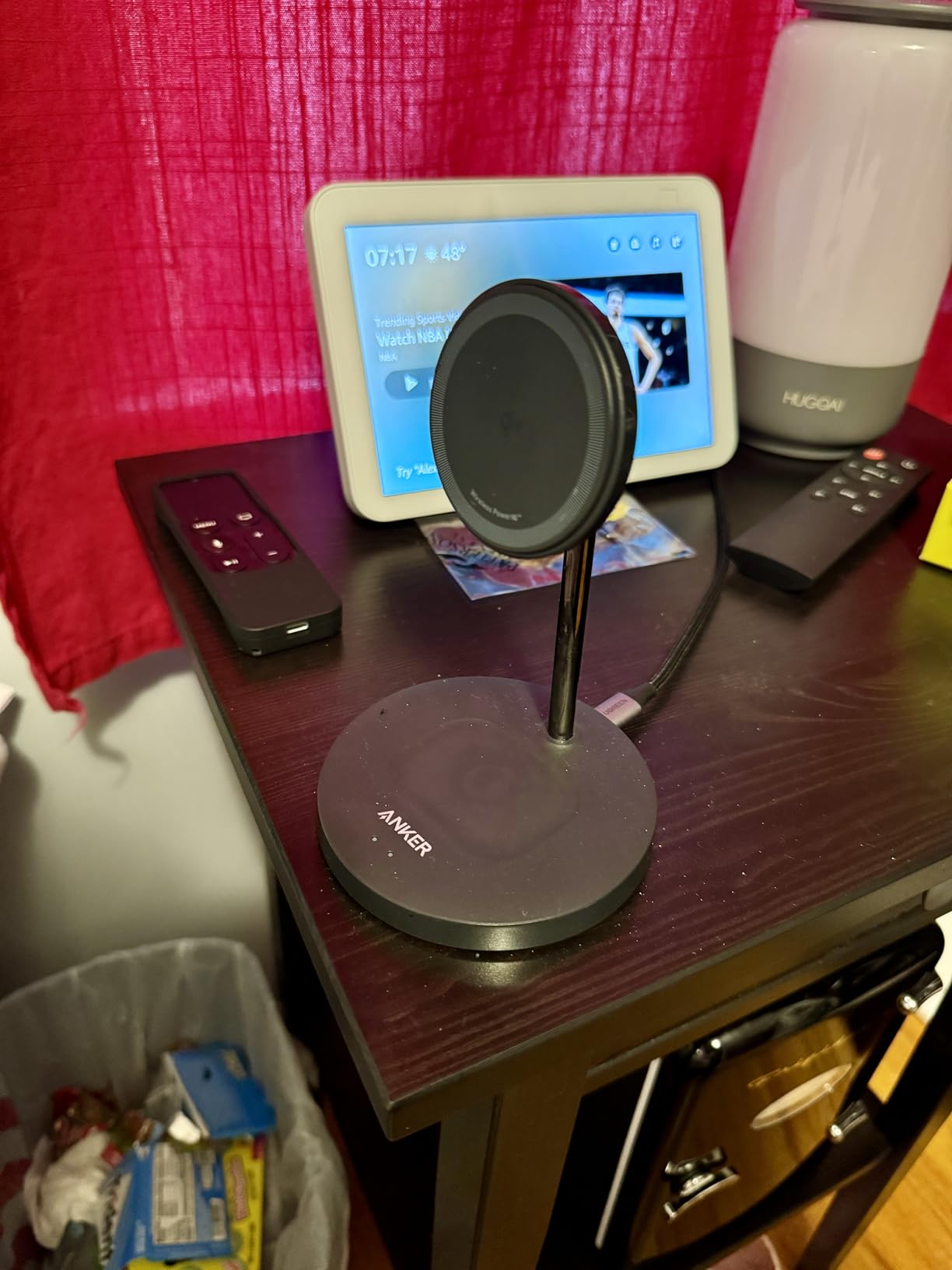 Anker MagGo 2-in-1 MagSafe Compatible Qi2 15W Wireless Charging Stand customer photo 2