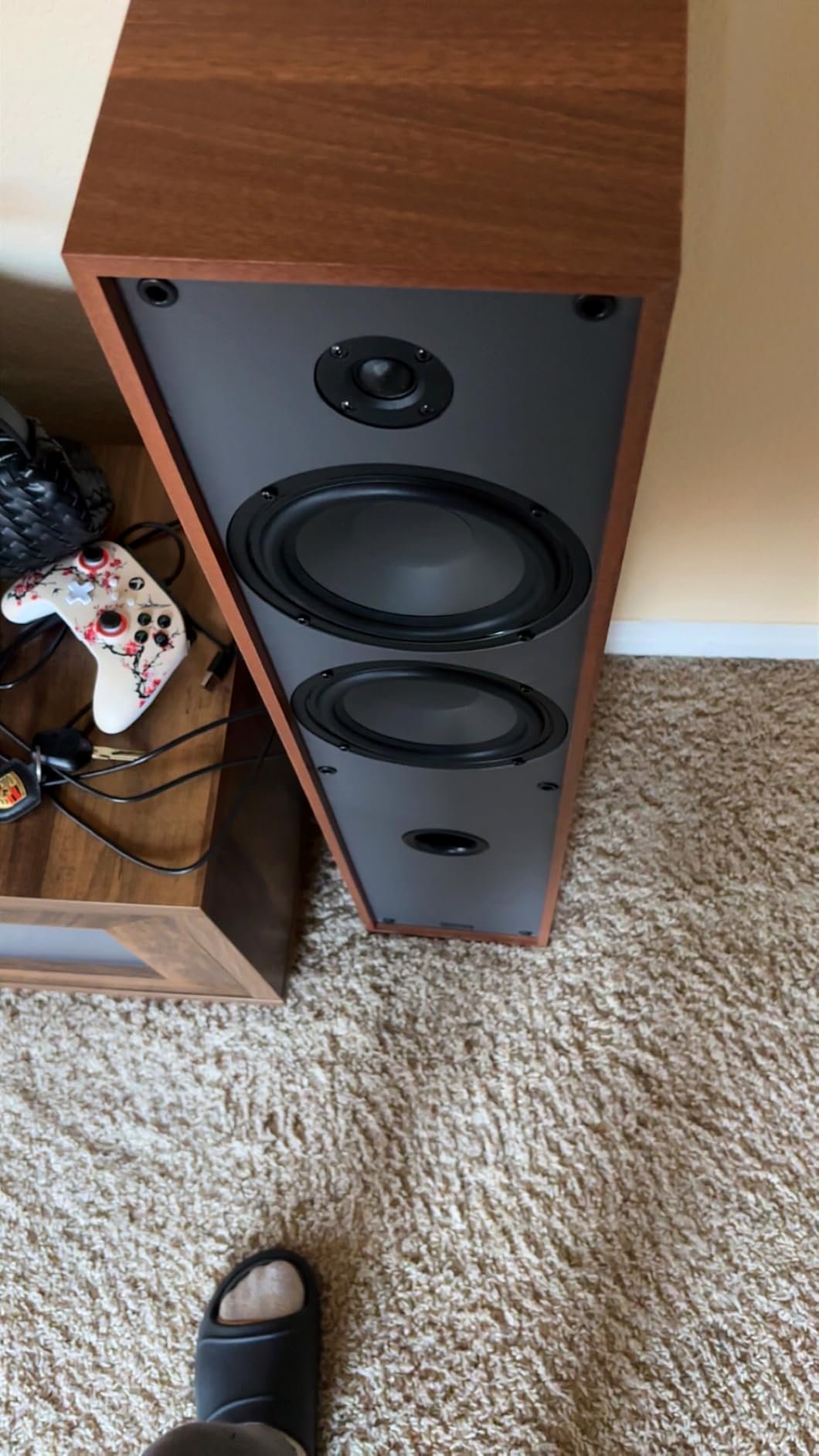 Dayton Audio Classic T65 Floor-Standing Tower Speaker Pair (Wood) customer photo 1
