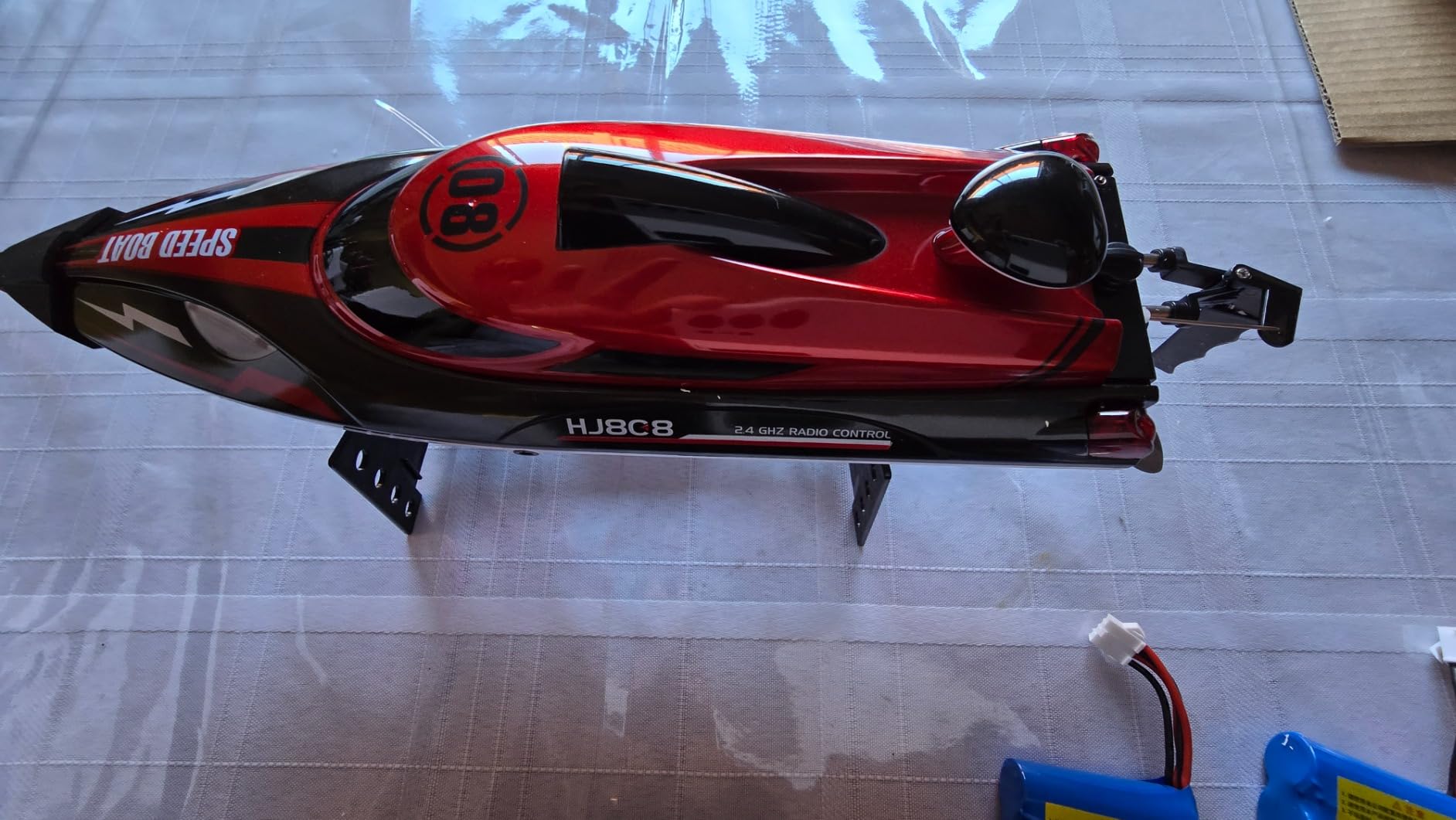 14 Inch RC Boat High Speed Remote Control Boat for Kids and Adults, 2.4GHz Outdoor Water Toy 23+ MPH Race Boat for Pool Lake & Great River customer photo 2