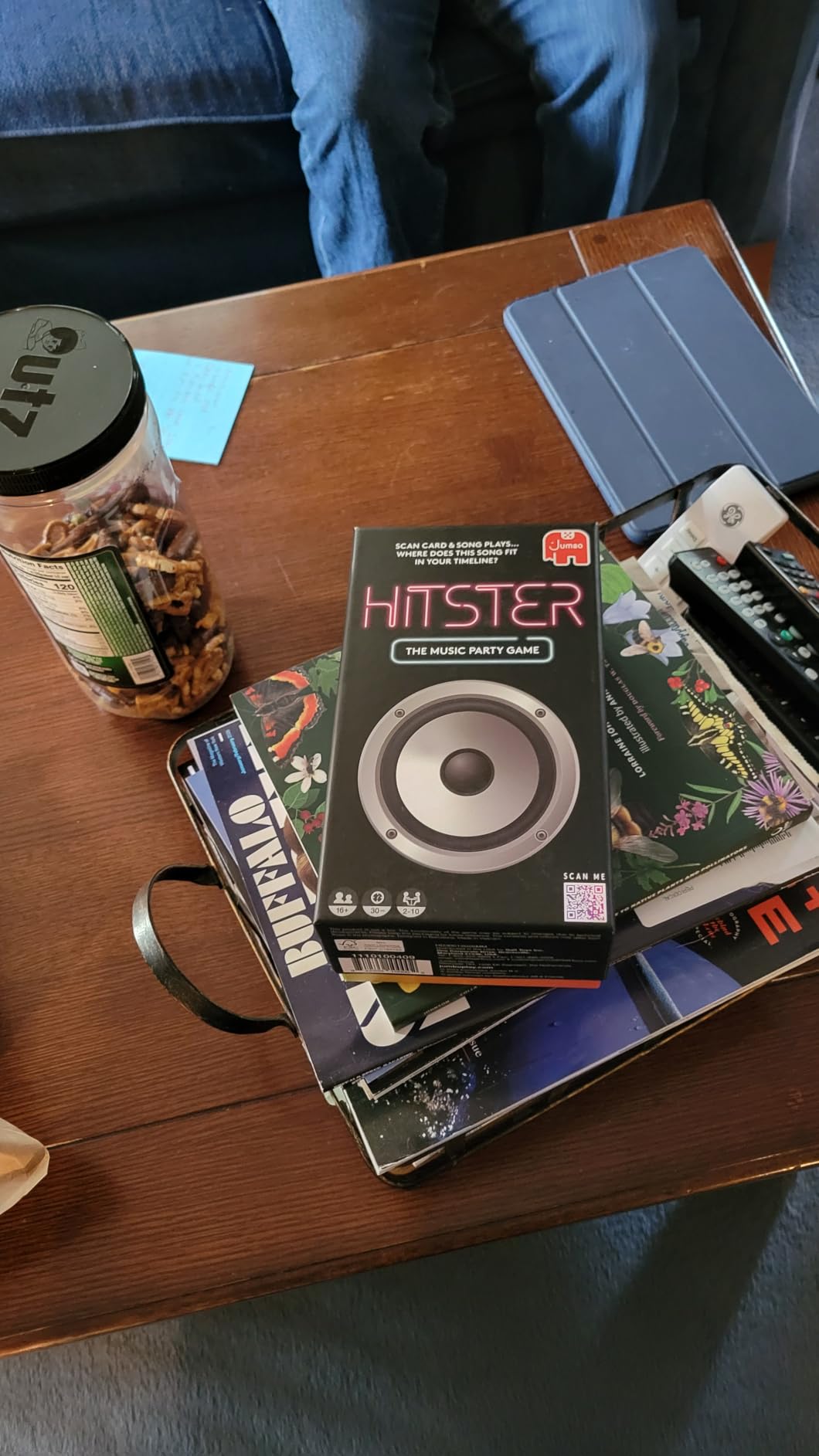 Jumbo Hitster - The Music Fun Party Quiz Card Game, 2-10 Players - 300 Plus Iconic Music Hits - Great for Adult and Family Game Night customer photo 1
